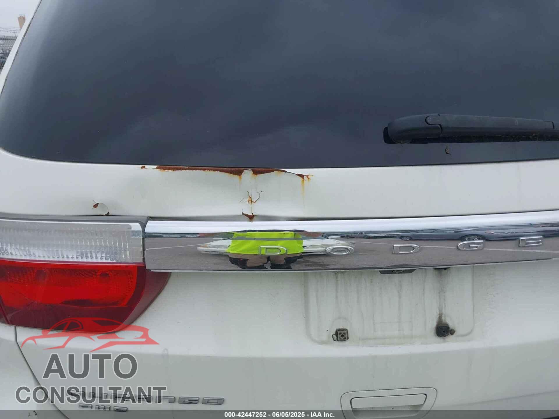 DODGE DURANGO 2012 - 1C4RDJDG5CC107573