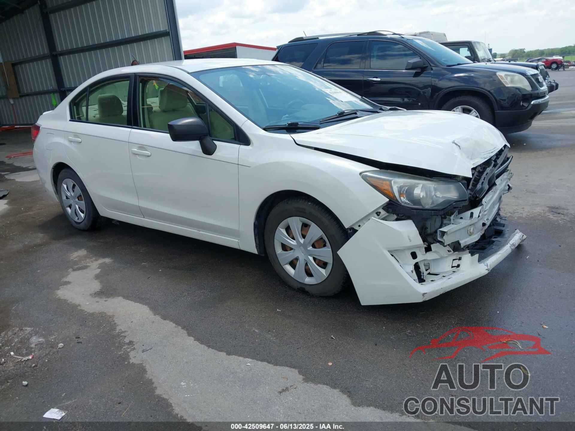 SUBARU IMPREZA 2016 - JF1GJAA60GH006502