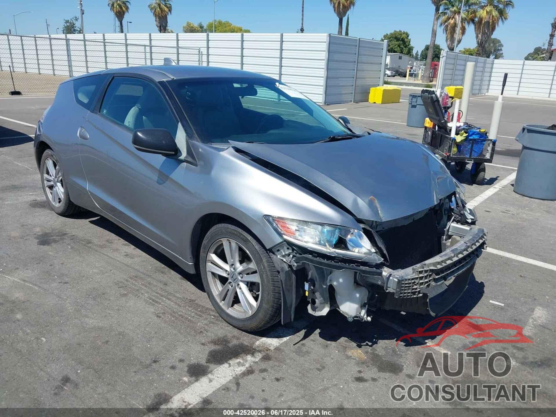 HONDA CR-Z 2011 - JHMZF1D66BS002867