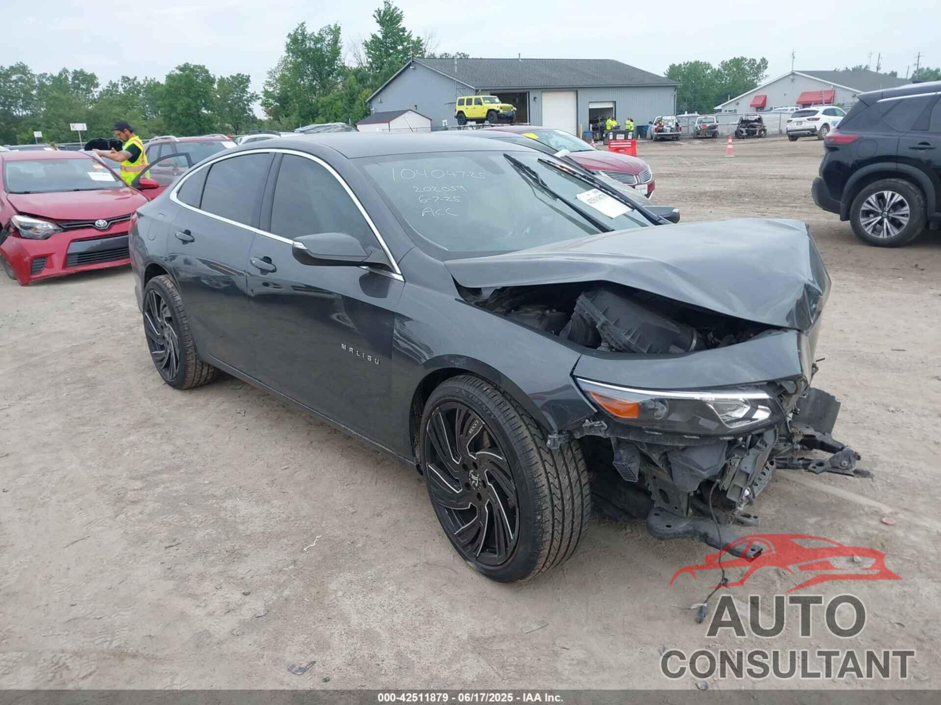 CHEVROLET MALIBU 2017 - 1G1ZE5ST2HF202059