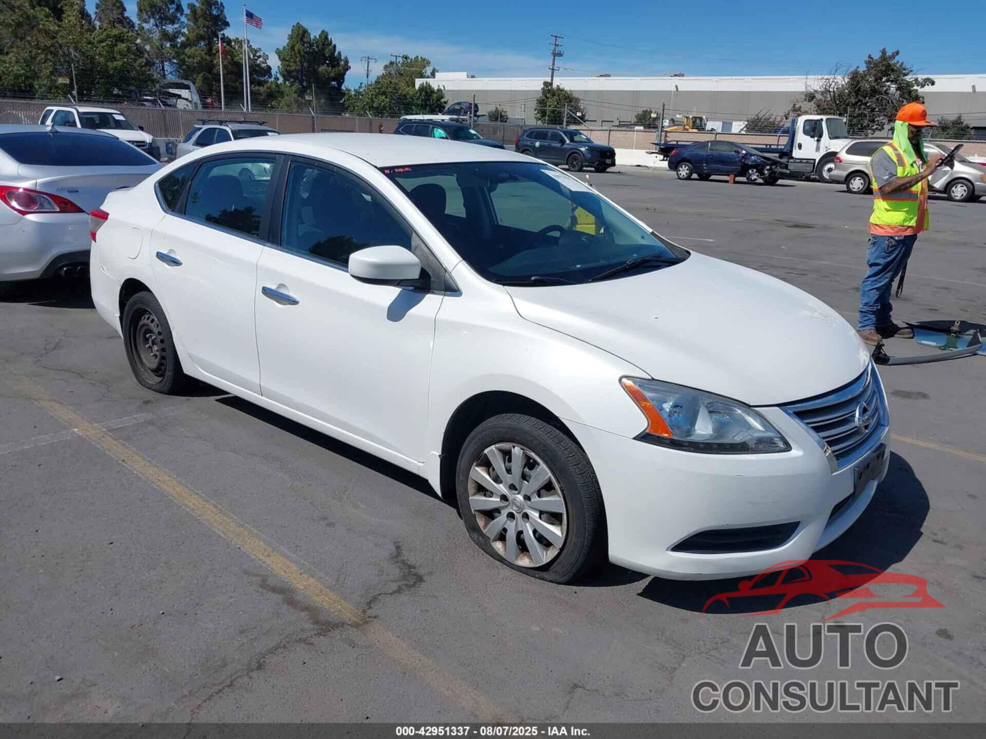 NISSAN SENTRA 2014 - 3N1AB7AP4EL653074