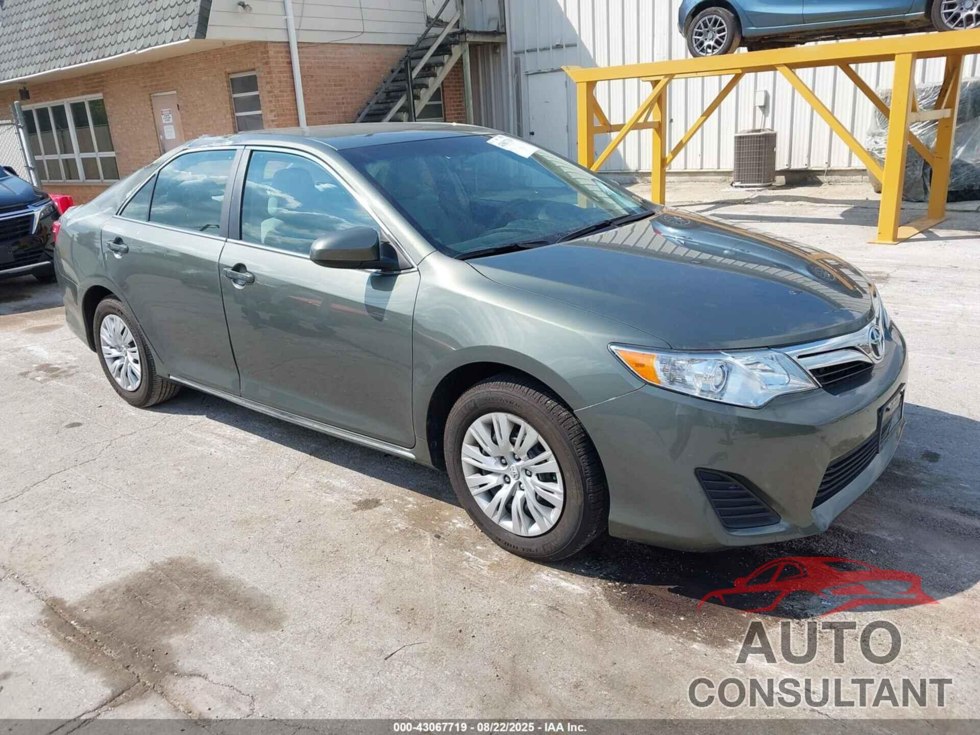 TOYOTA CAMRY 2012 - 4T4BF1FK5CR226605