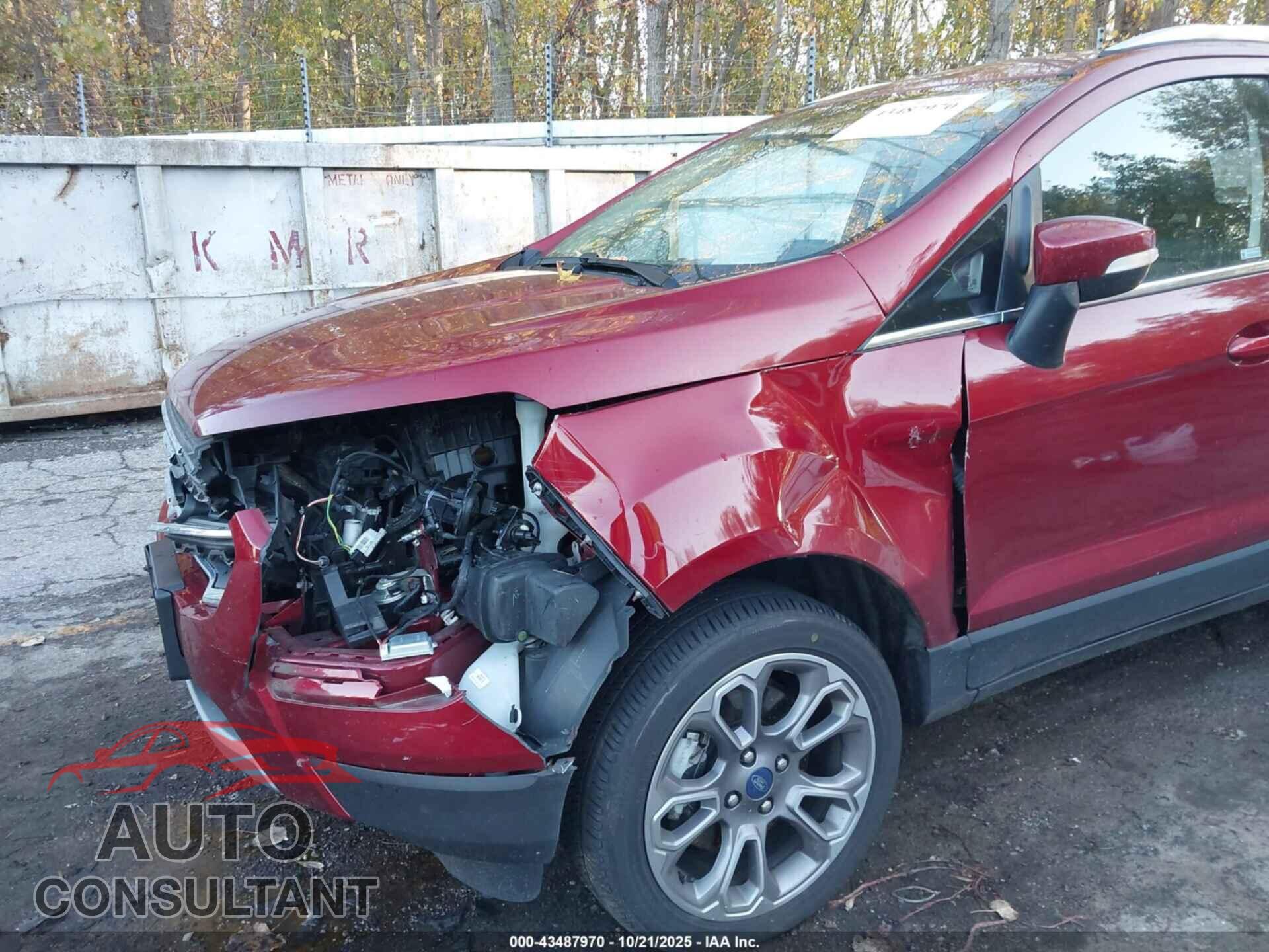 FORD ECOSPORT 2020 - MAJ6S3KL2LC332771