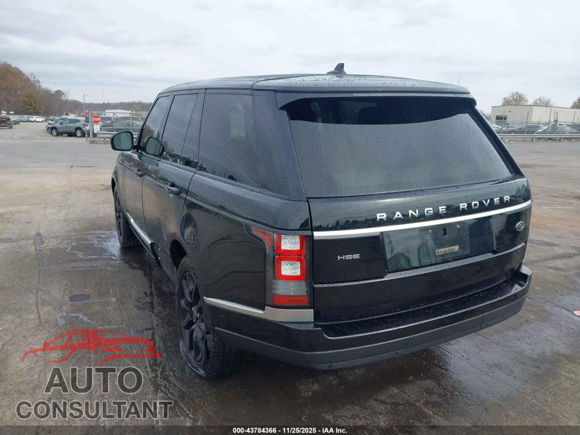 LAND ROVER RANGE ROVER 2016 - SALGS2PF2GA318732