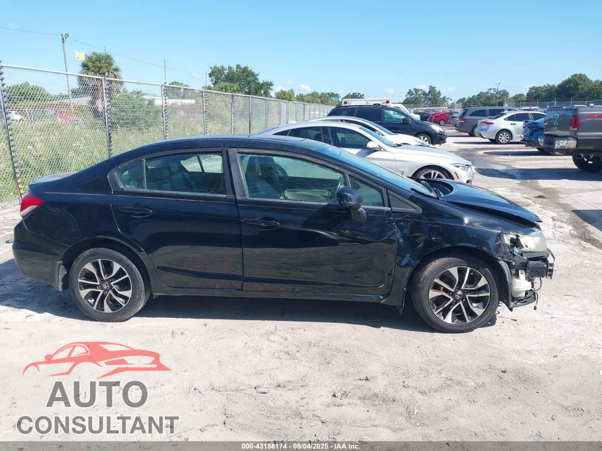 HONDA CIVIC 2013 - 19XFB2F94DE008363