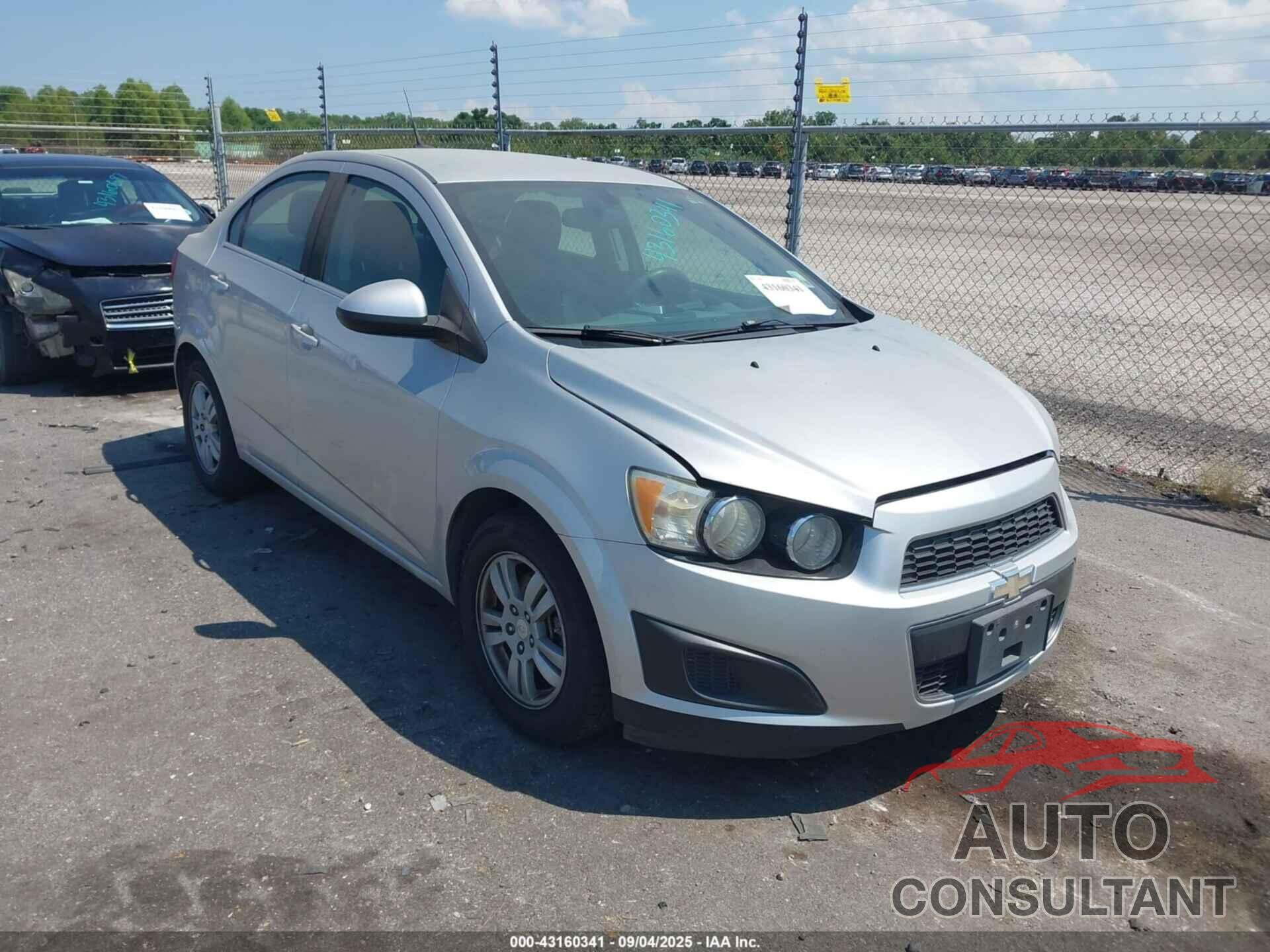 CHEVROLET SONIC 2014 - 1G1JC5SHXE4186229