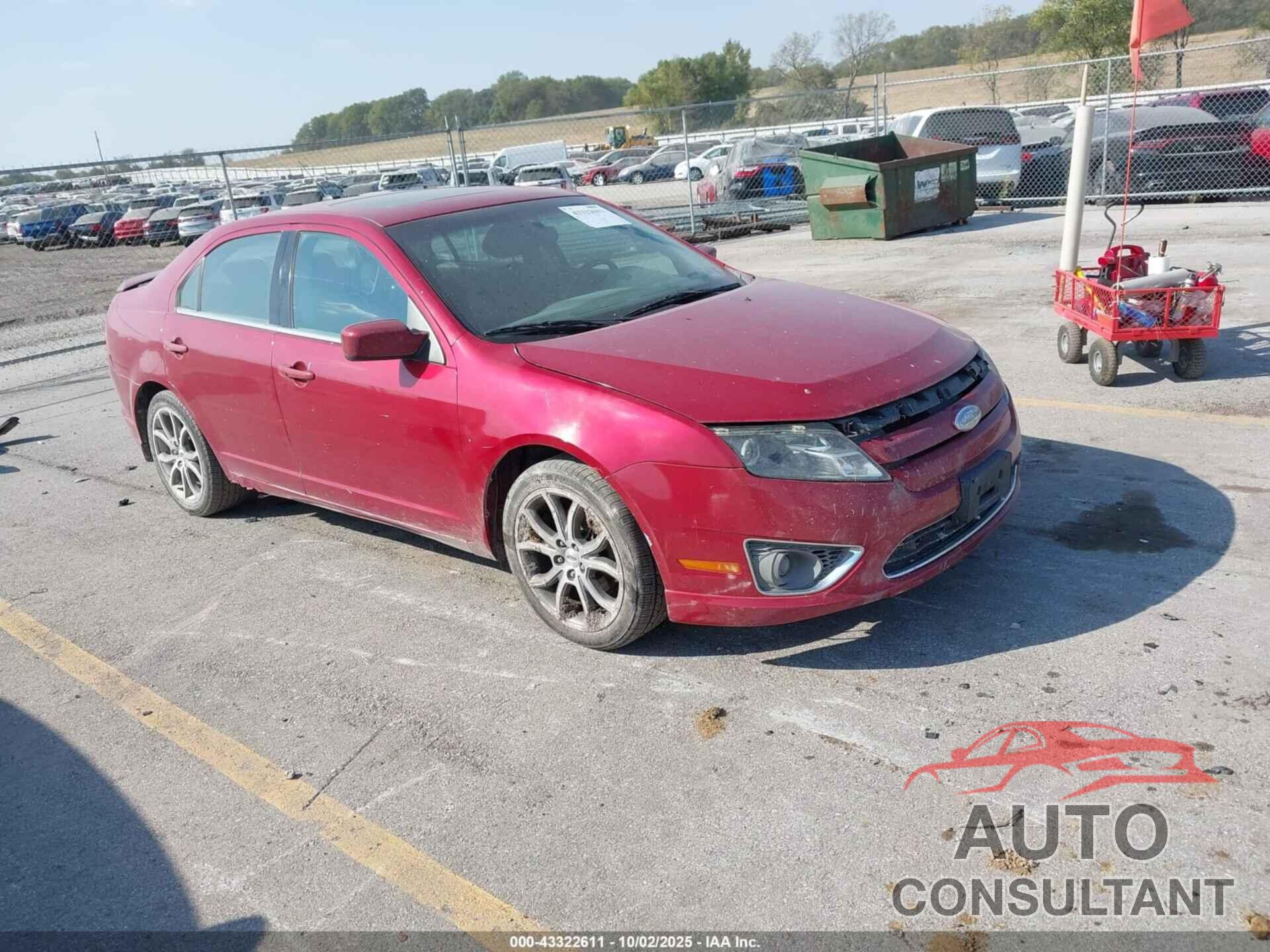 FORD FUSION 2010 - 3FAHP0HG8AR254515