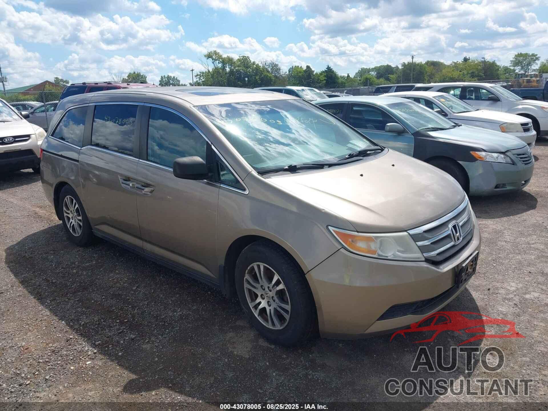 HONDA ODYSSEY 2011 - 5FNRL5H66BB096595