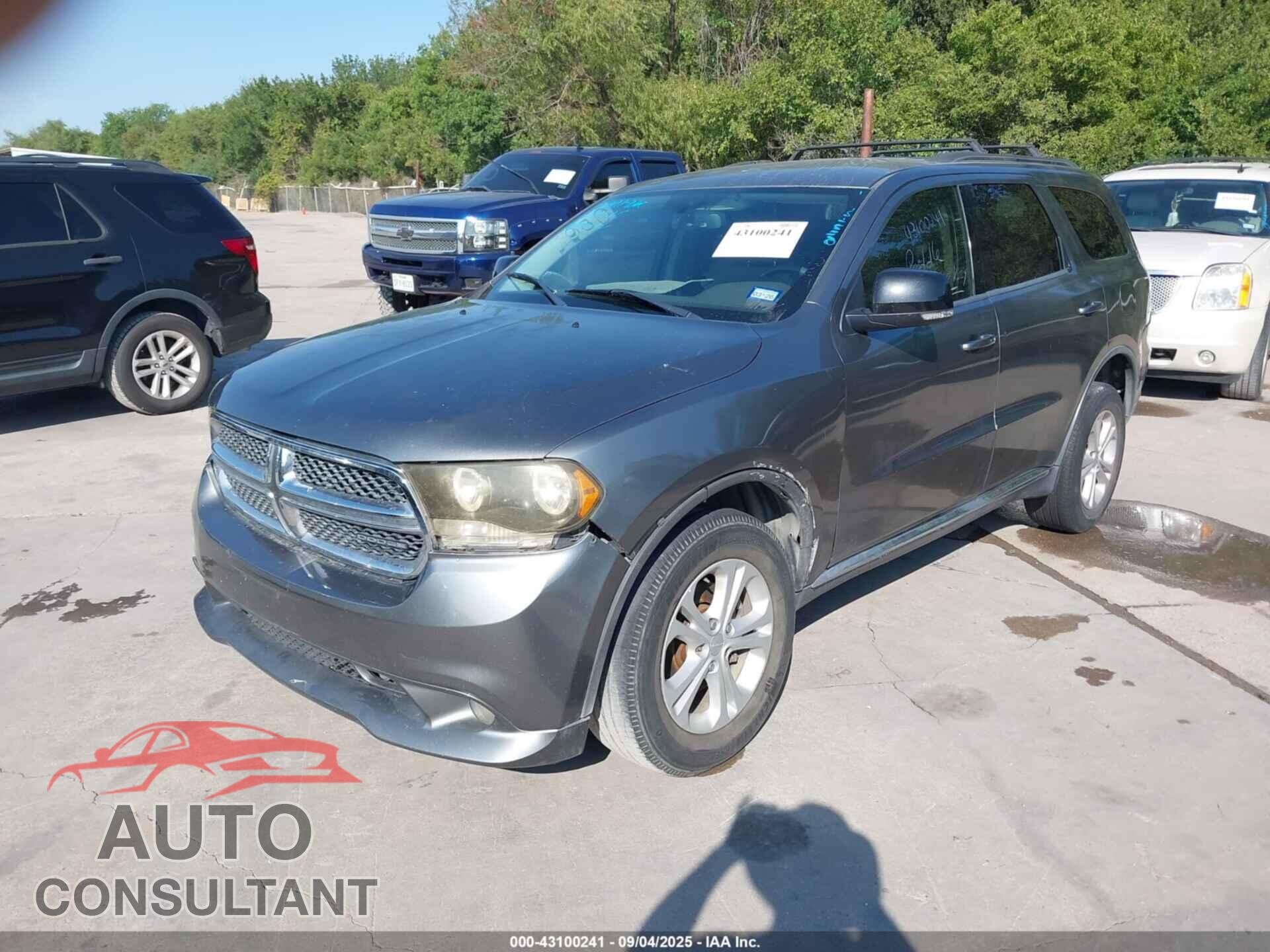 DODGE DURANGO 2011 - 1D4RD4GG2BC708342