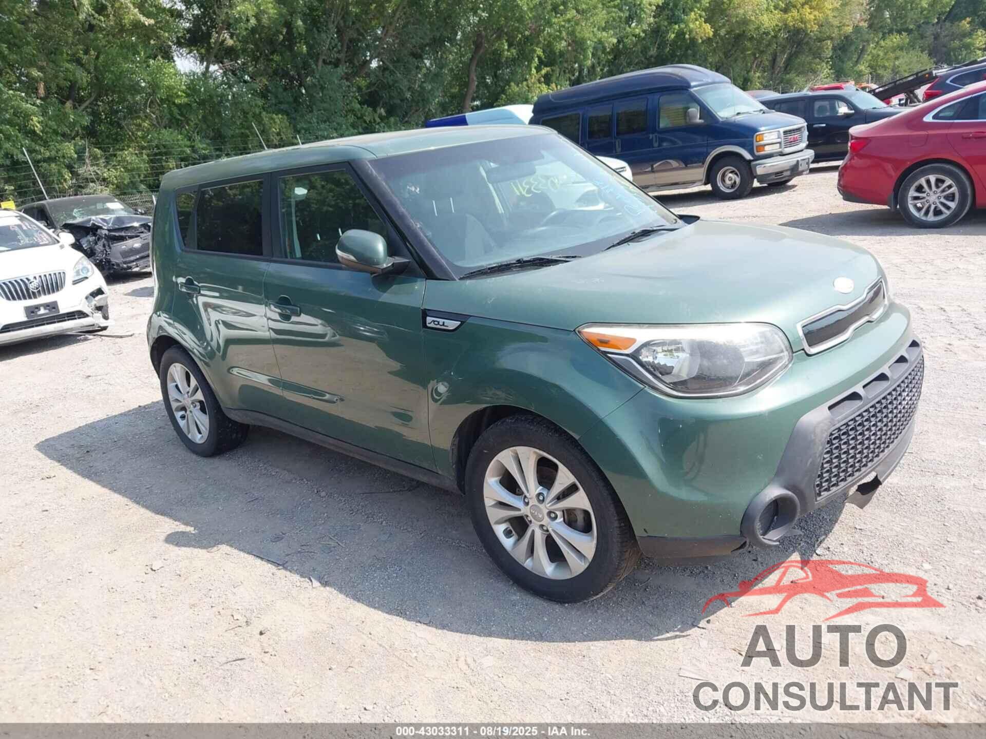 KIA SOUL 2014 - KNDJP3A54E7015451