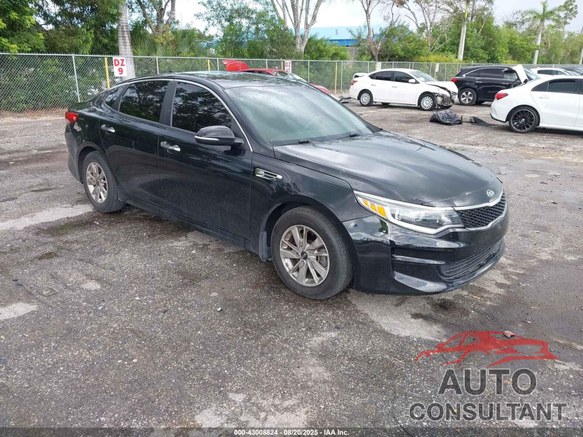 KIA OPTIMA 2018 - 5XXGT4L32JG186529