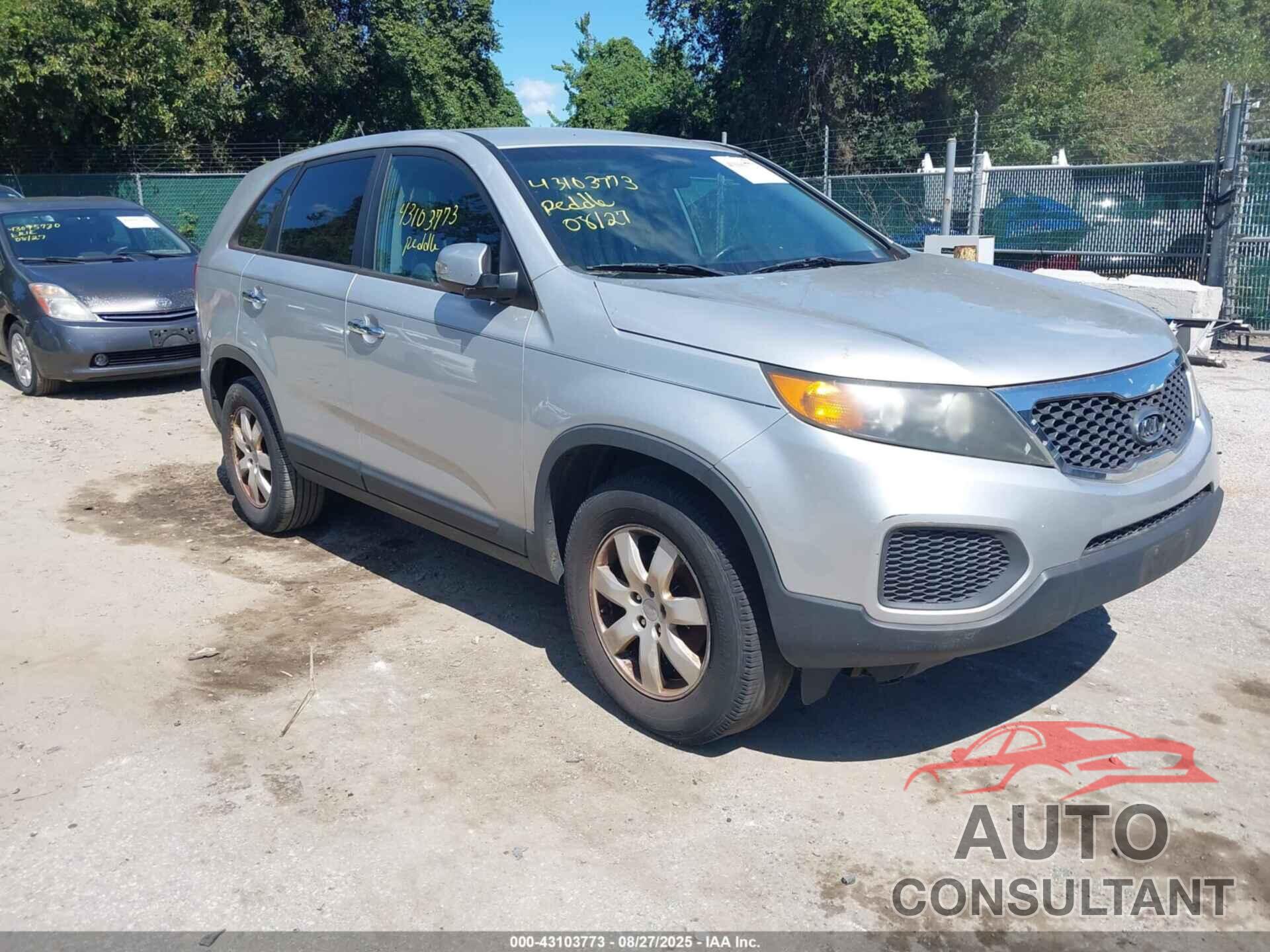 KIA SORENTO 2012 - 5XYKT4A16CG203889