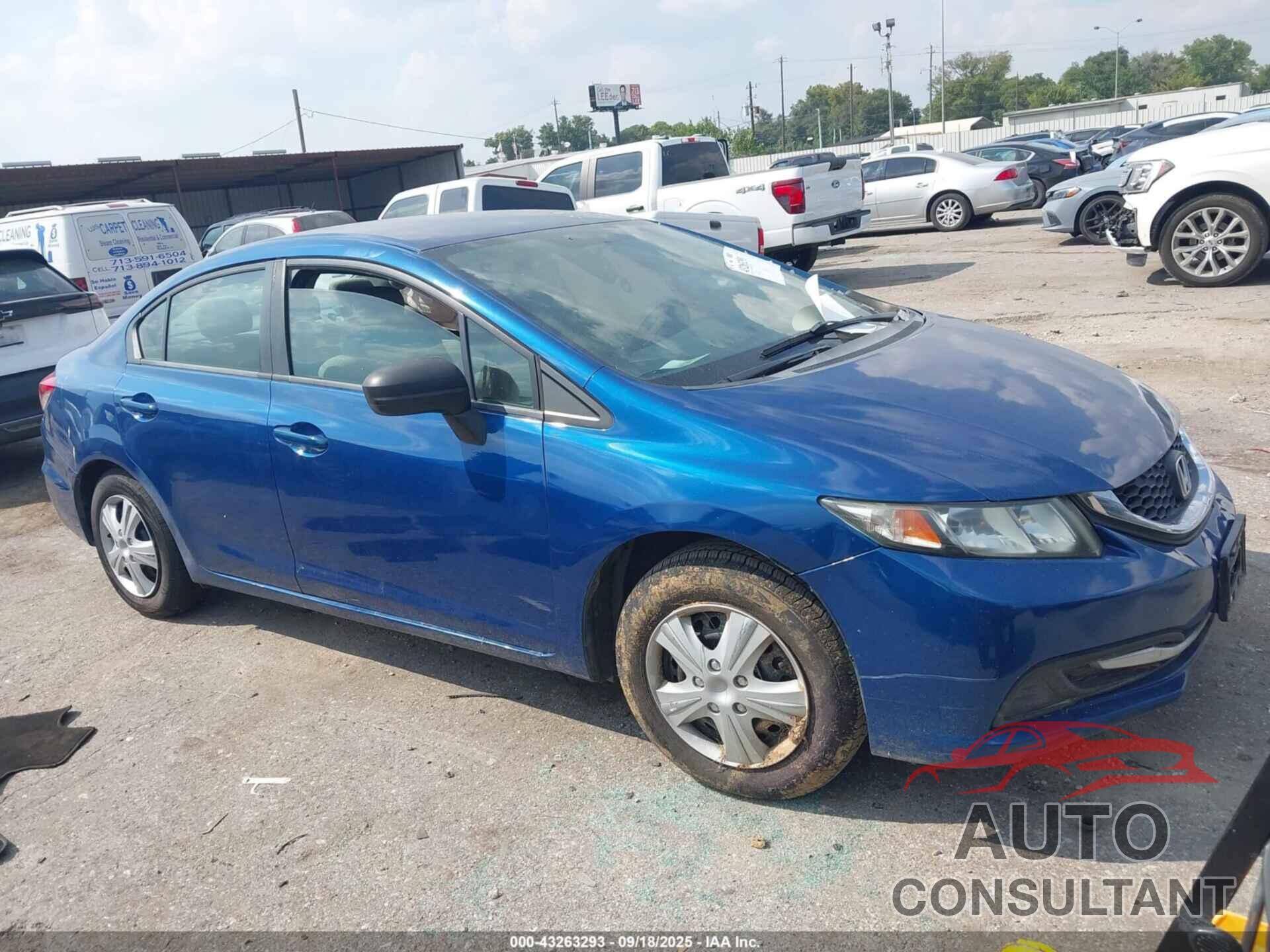 HONDA CIVIC 2014 - 2HGFB2F59EH519684