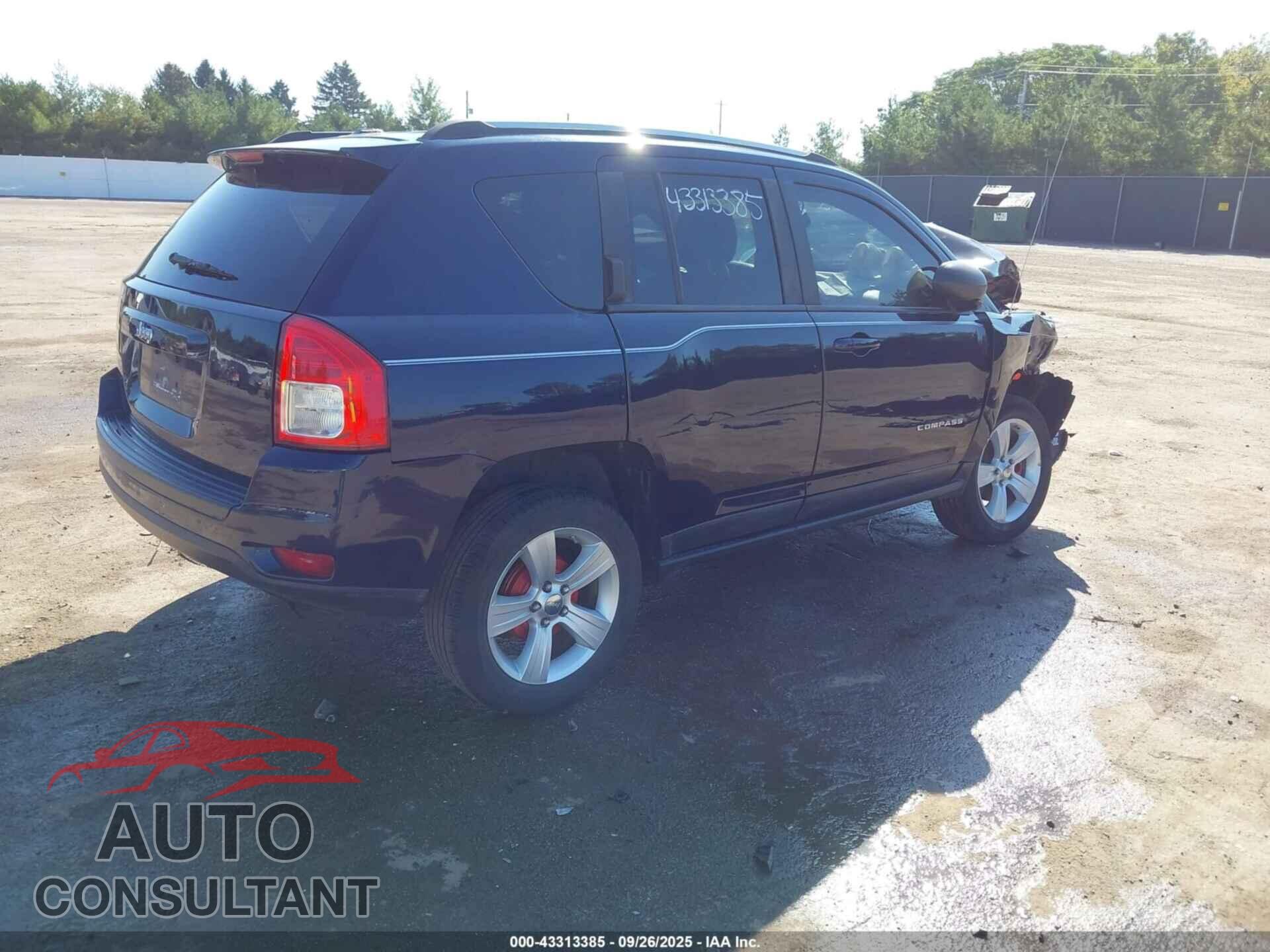 JEEP COMPASS 2012 - 1C4NJCBB7CD605889