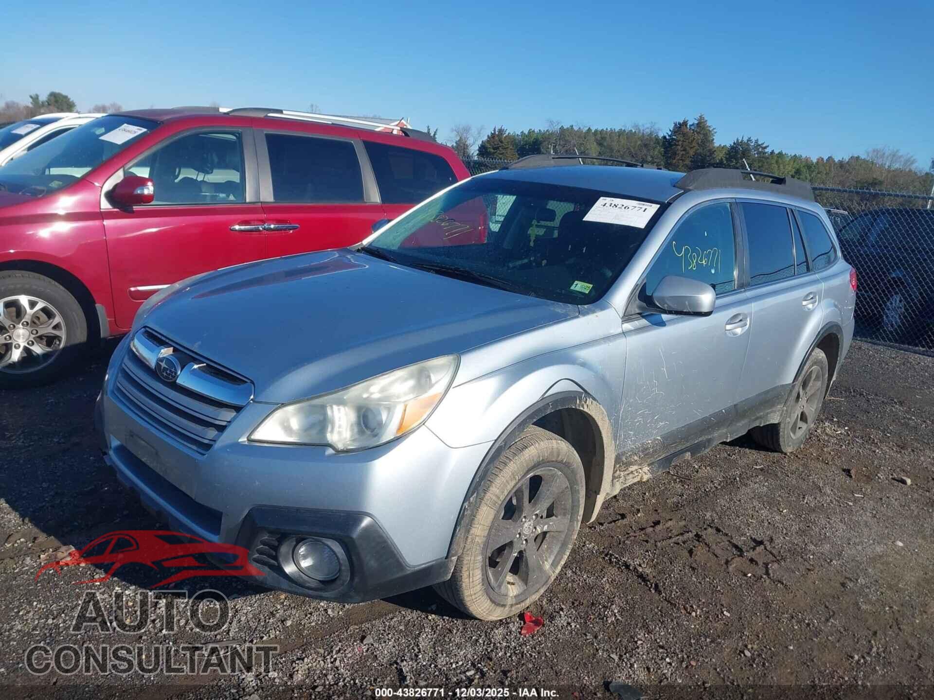 SUBARU OUTBACK 2014 - 4S4BRCCC4E3305735