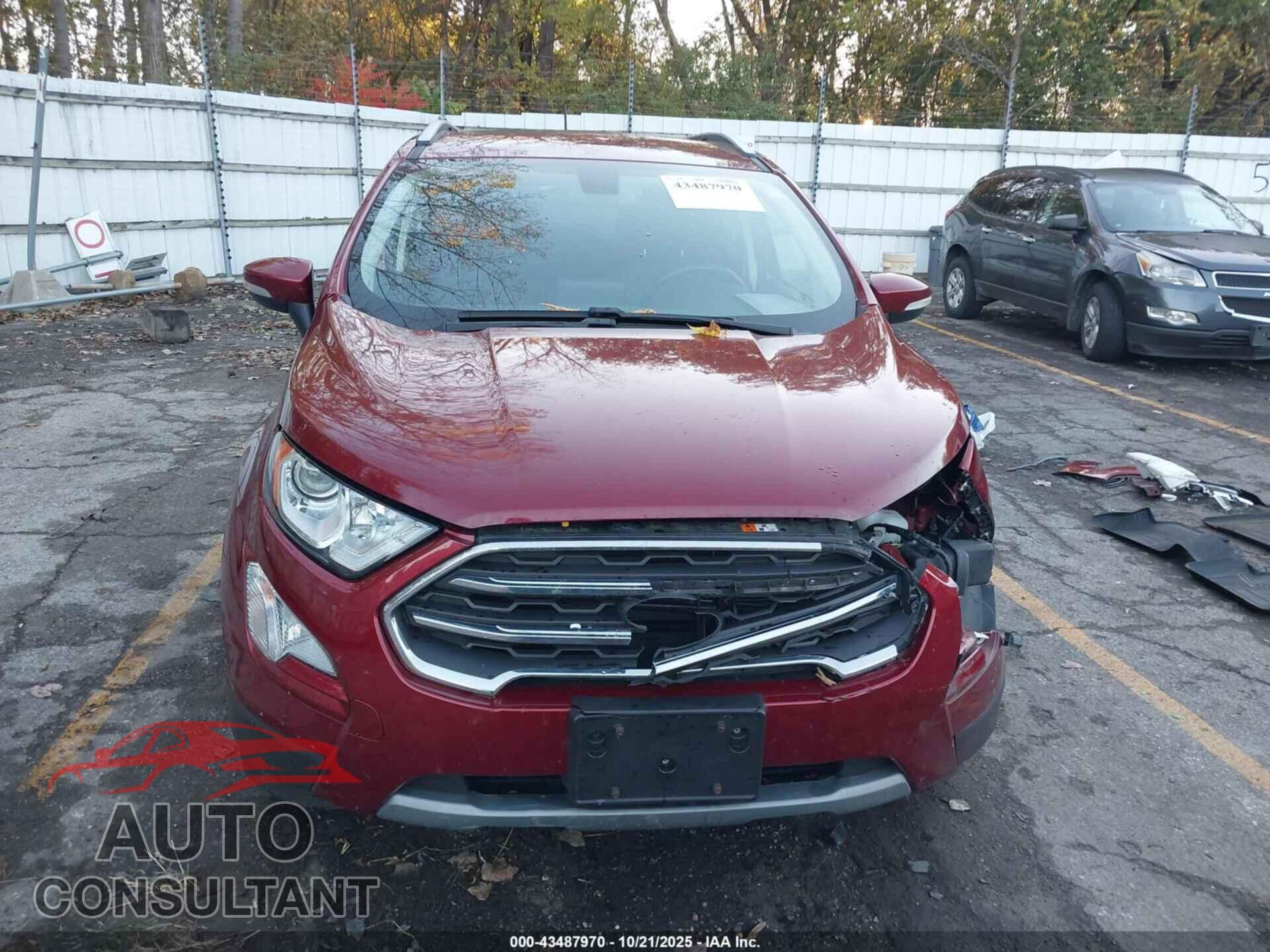 FORD ECOSPORT 2020 - MAJ6S3KL2LC332771