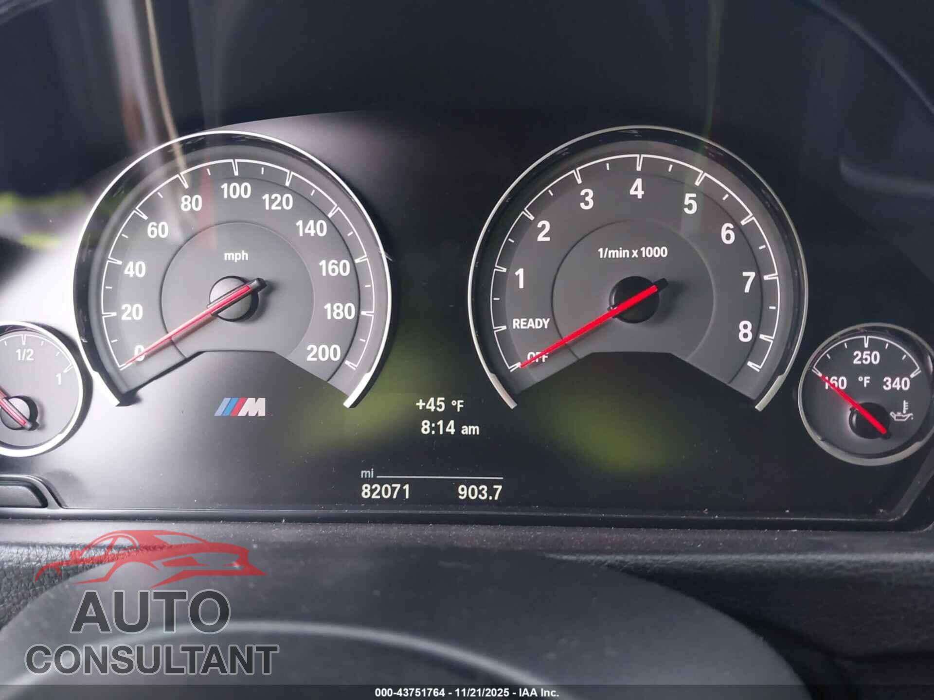 BMW M3 2016 - WBS8M9C5XG5E68359