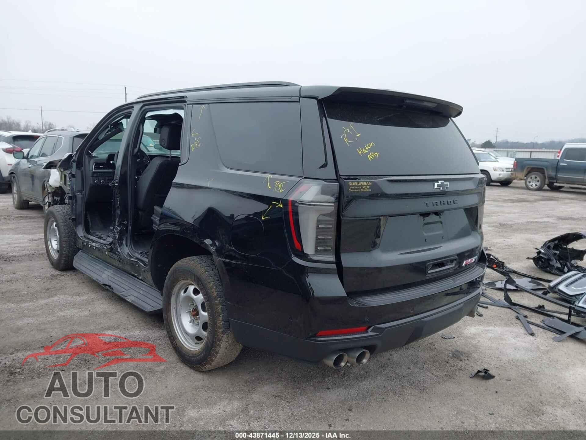 CHEVROLET TAHOE 2025 - 1GNS6RRD7SR166345