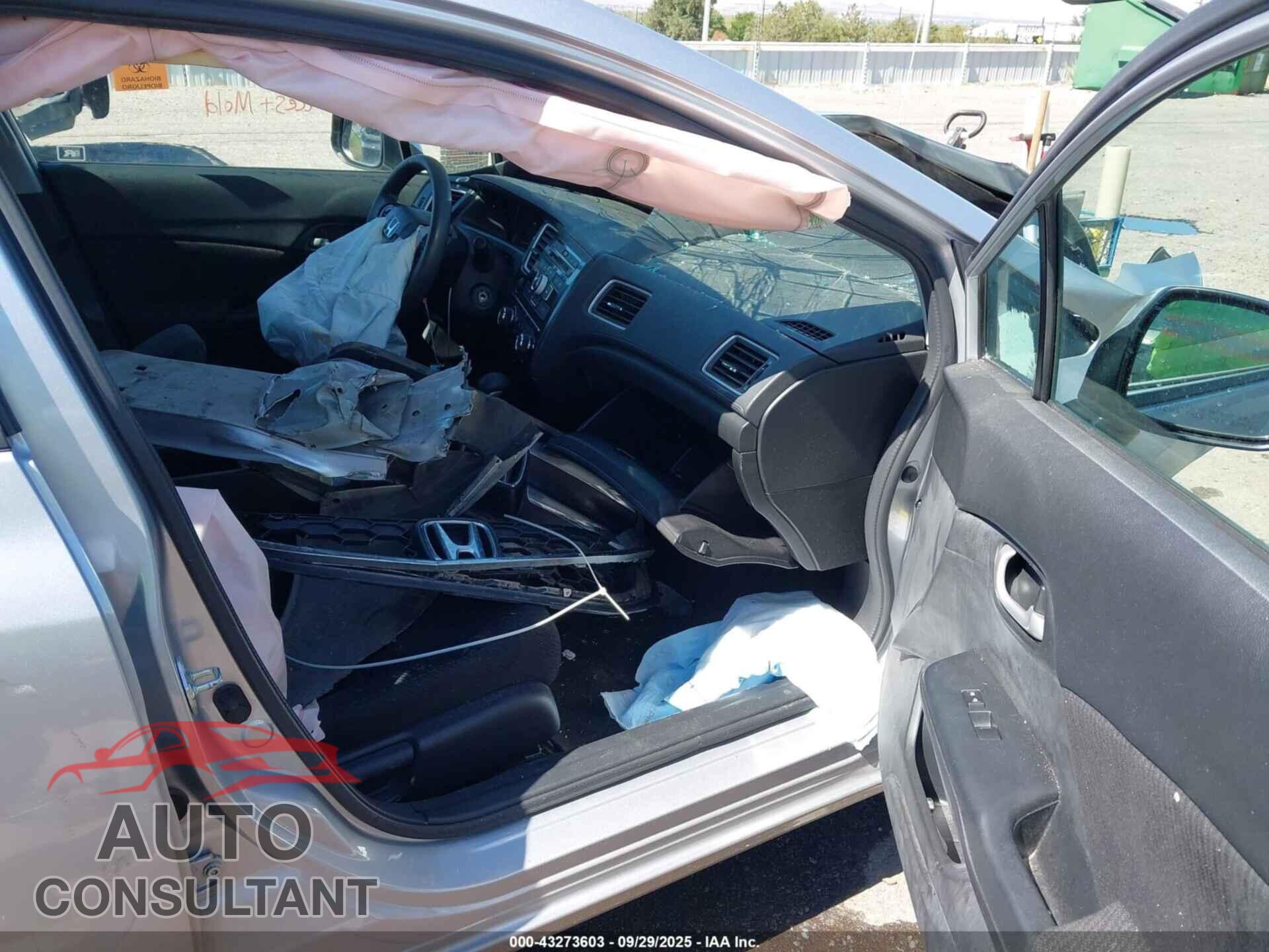 HONDA CIVIC 2013 - 19XFB2F5XDE204045