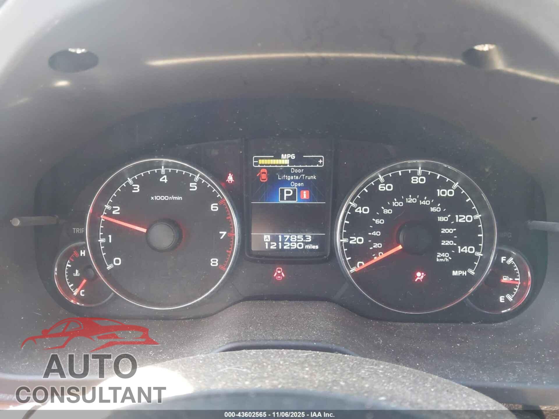 SUBARU OUTBACK 2014 - 4S4BRBLC5E3317502