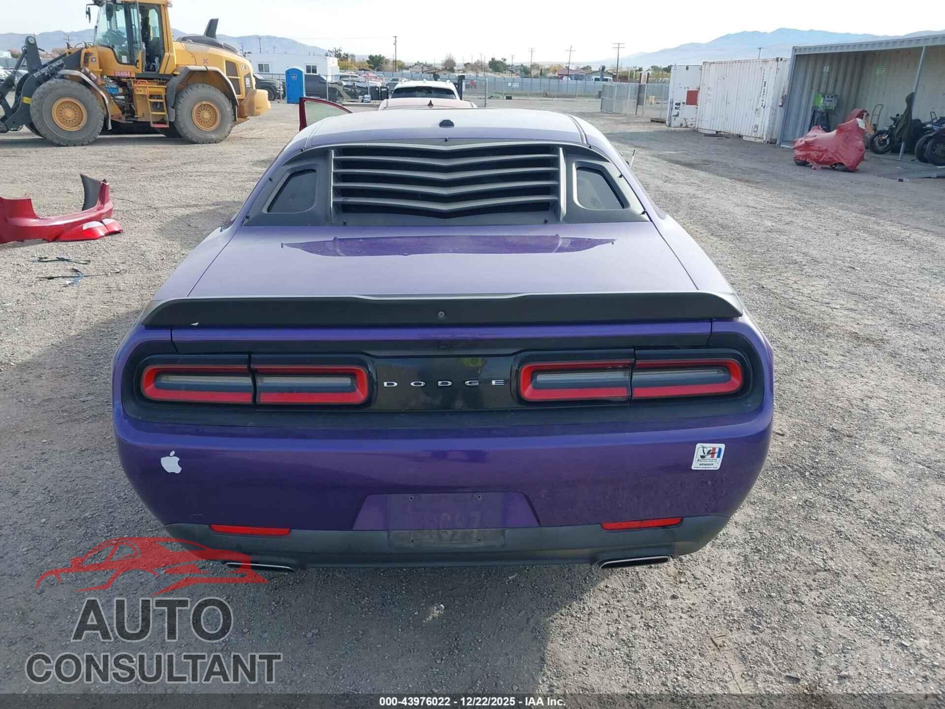 DODGE CHALLENGER 2018 - 2C3CDZAG4JH333451