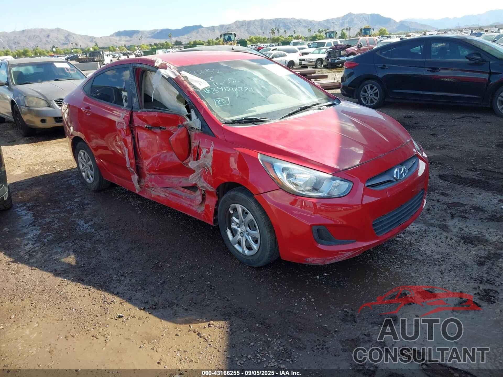 HYUNDAI ACCENT 2013 - KMHCT4AE5DU293202