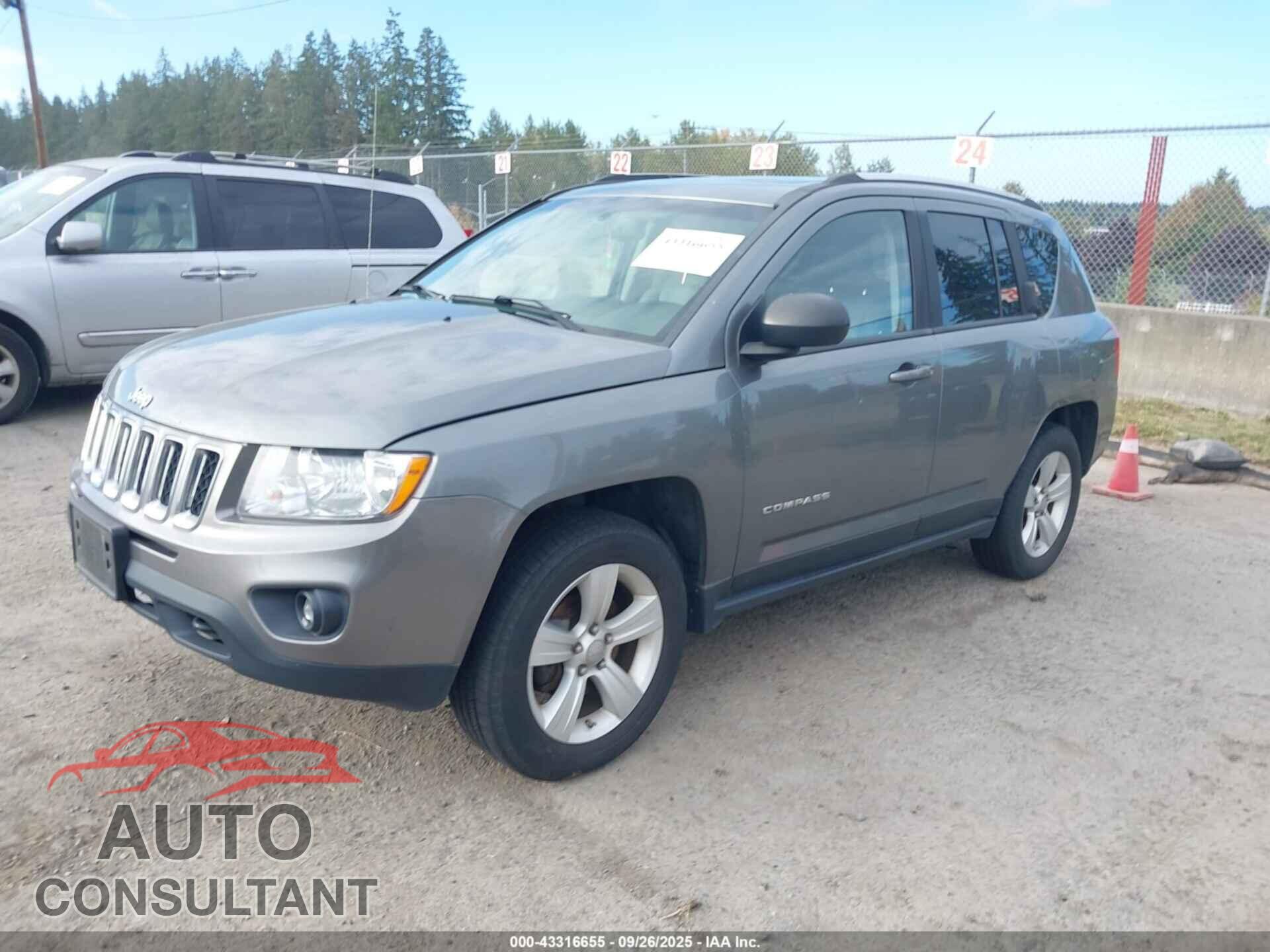 JEEP COMPASS 2012 - 1C4NJDEB2CD616512