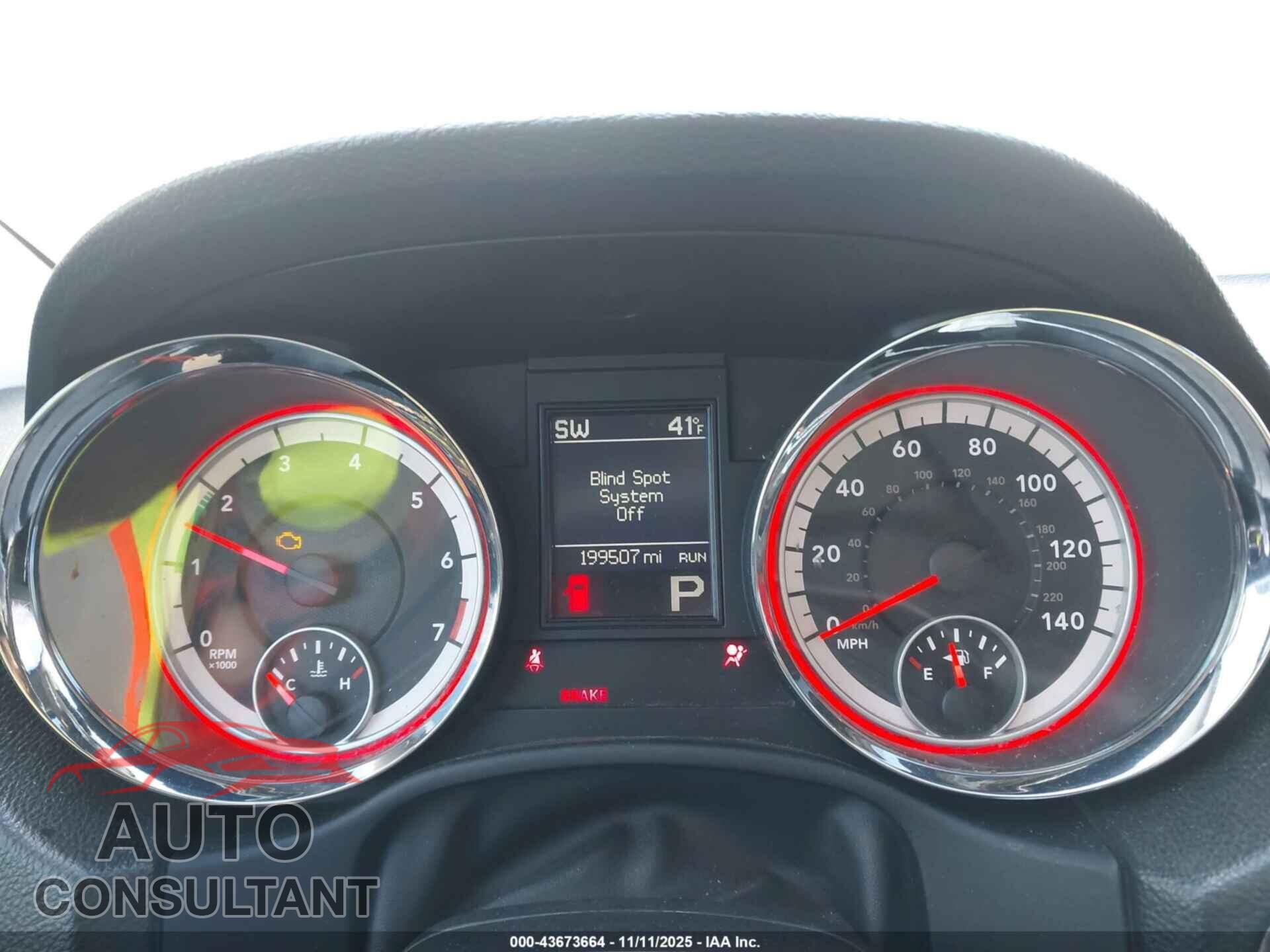 DODGE DURANGO 2012 - 1C4RDHDG5CC336201