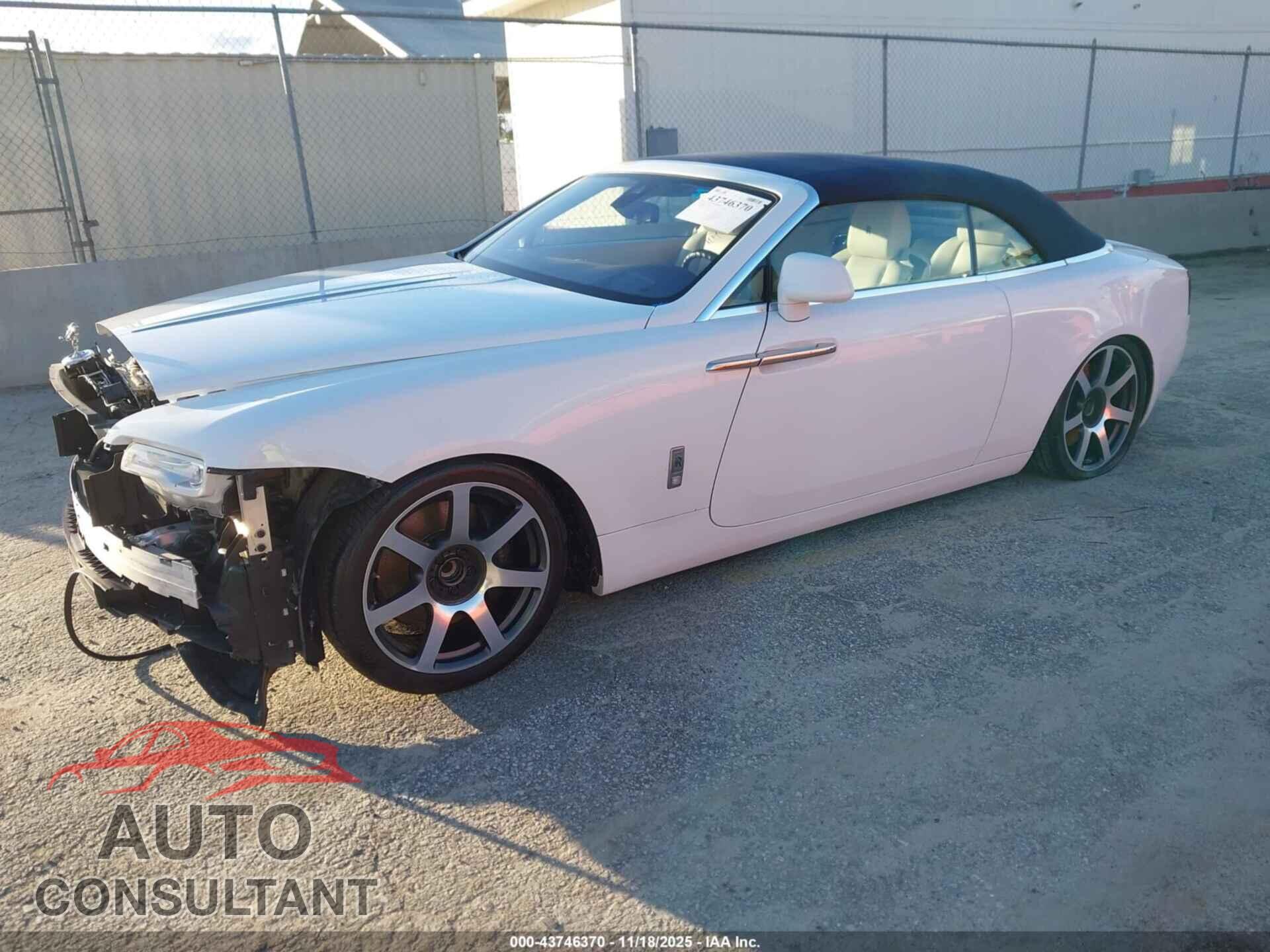 ROLLS-ROYCE DAWN 2019 - SCA666D57KU118034