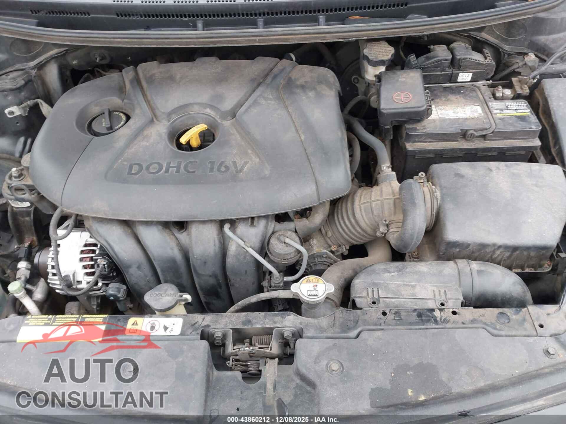 KIA FORTE 2014 - KNAFK4A68E5077043