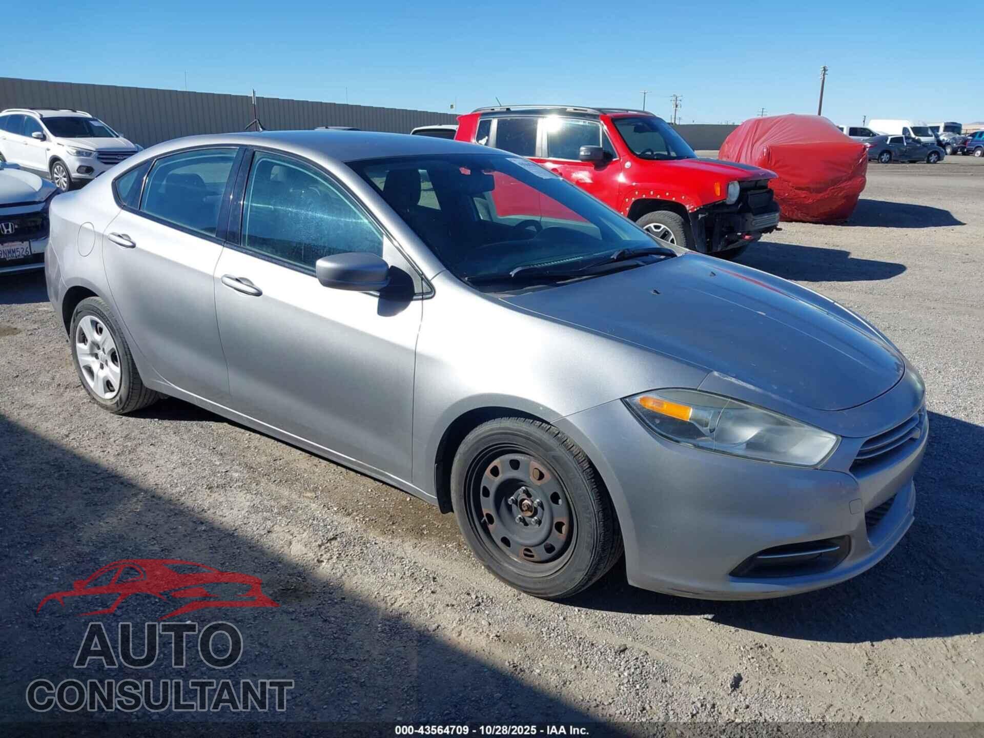 DODGE DART 2014 - 1C3CDFAA0ED894520