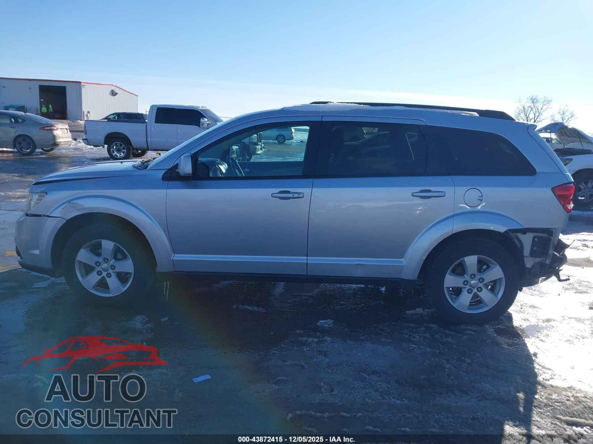 DODGE JOURNEY 2012 - 3C4PDCBGXCT187253