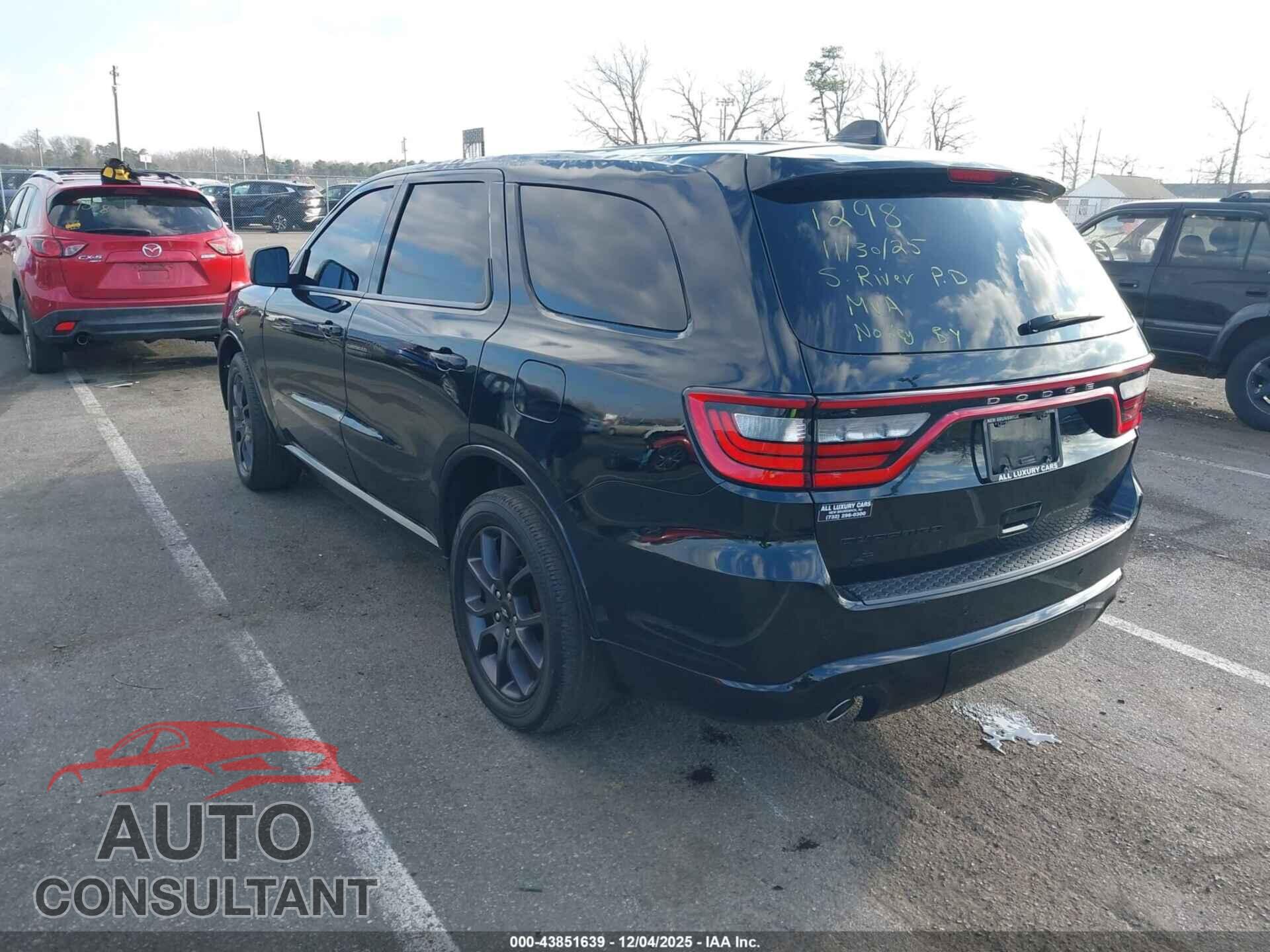 DODGE DURANGO 2019 - 1C4RDJAG7KC651298