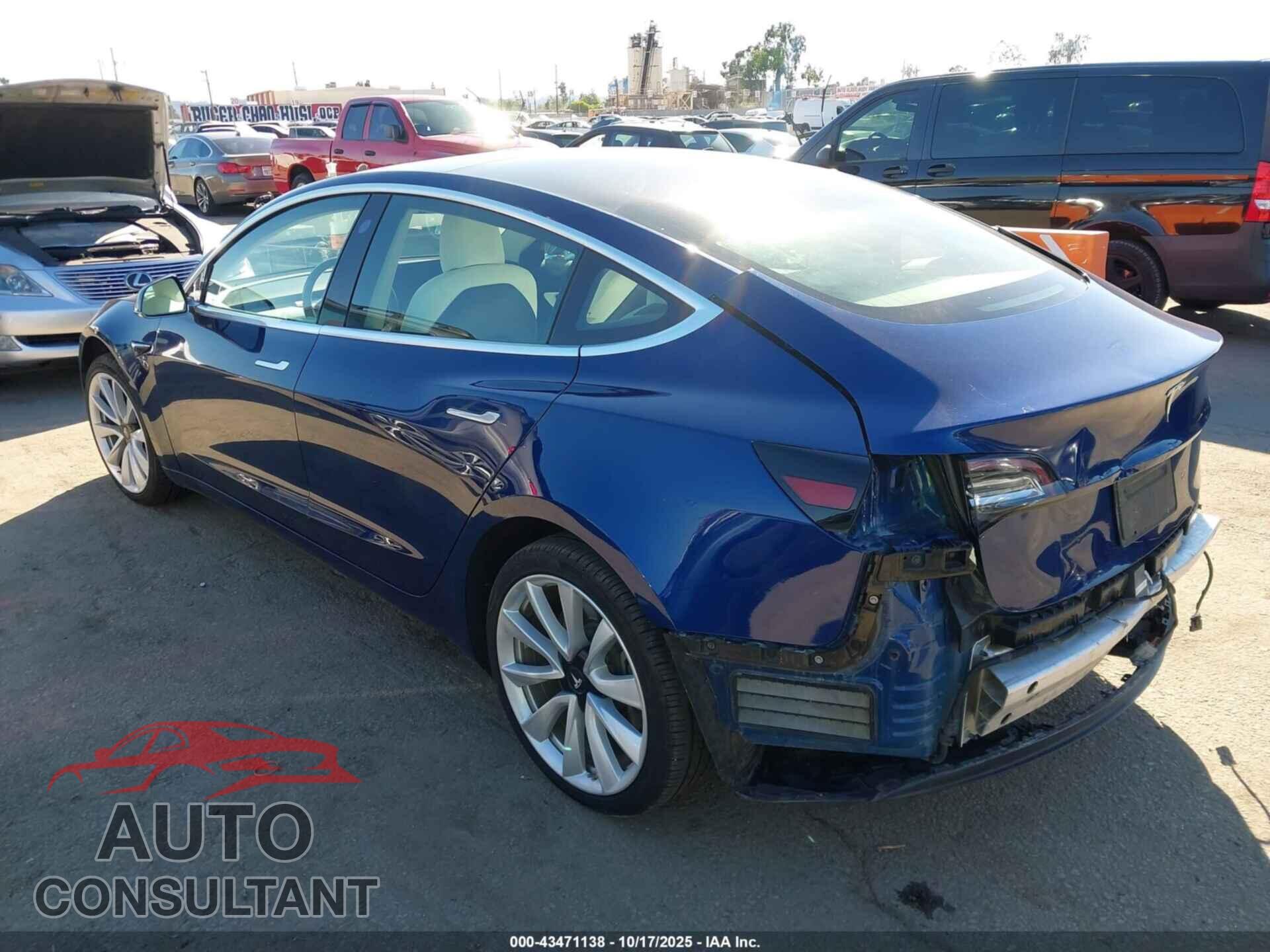 TESLA MODEL 3 2019 - 5YJ3E1EA4KF413226