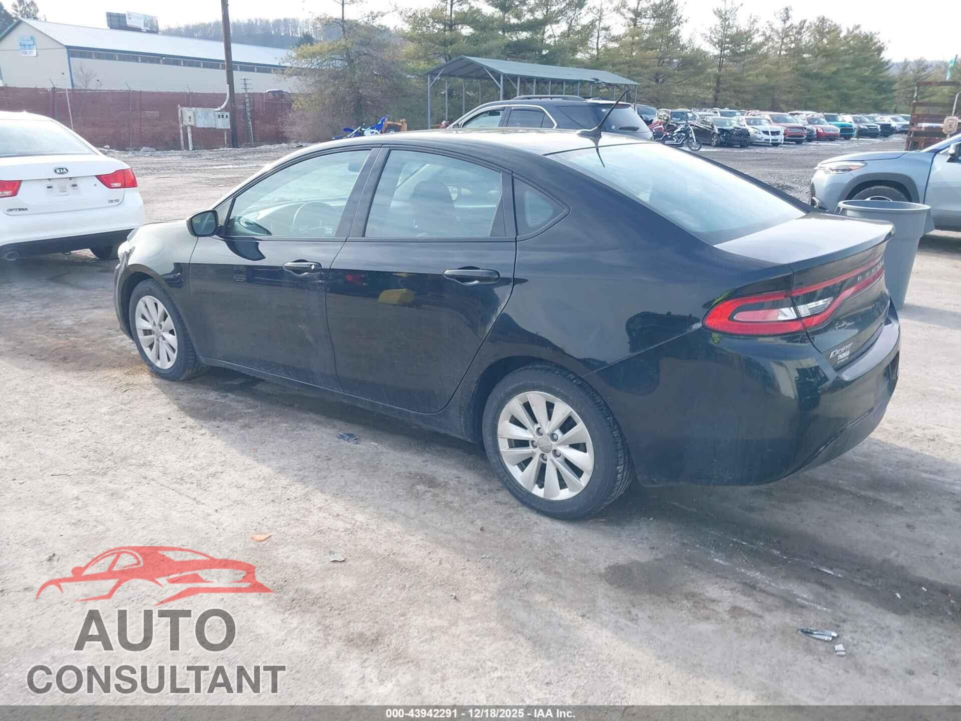DODGE DART 2014 - 1C3CDFBA0ED815152
