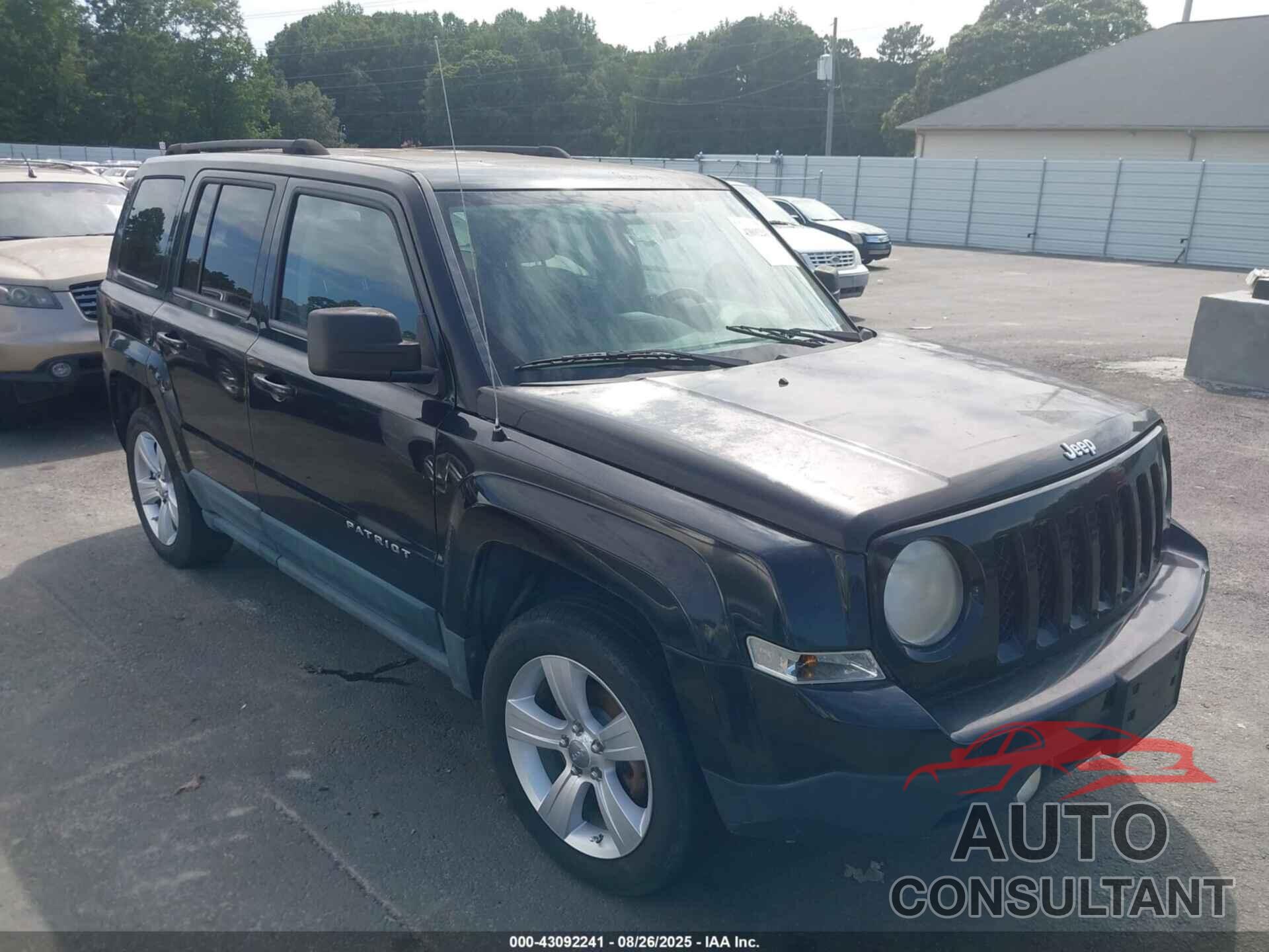 JEEP PATRIOT 2012 - 1C4NJPFA1CD505571