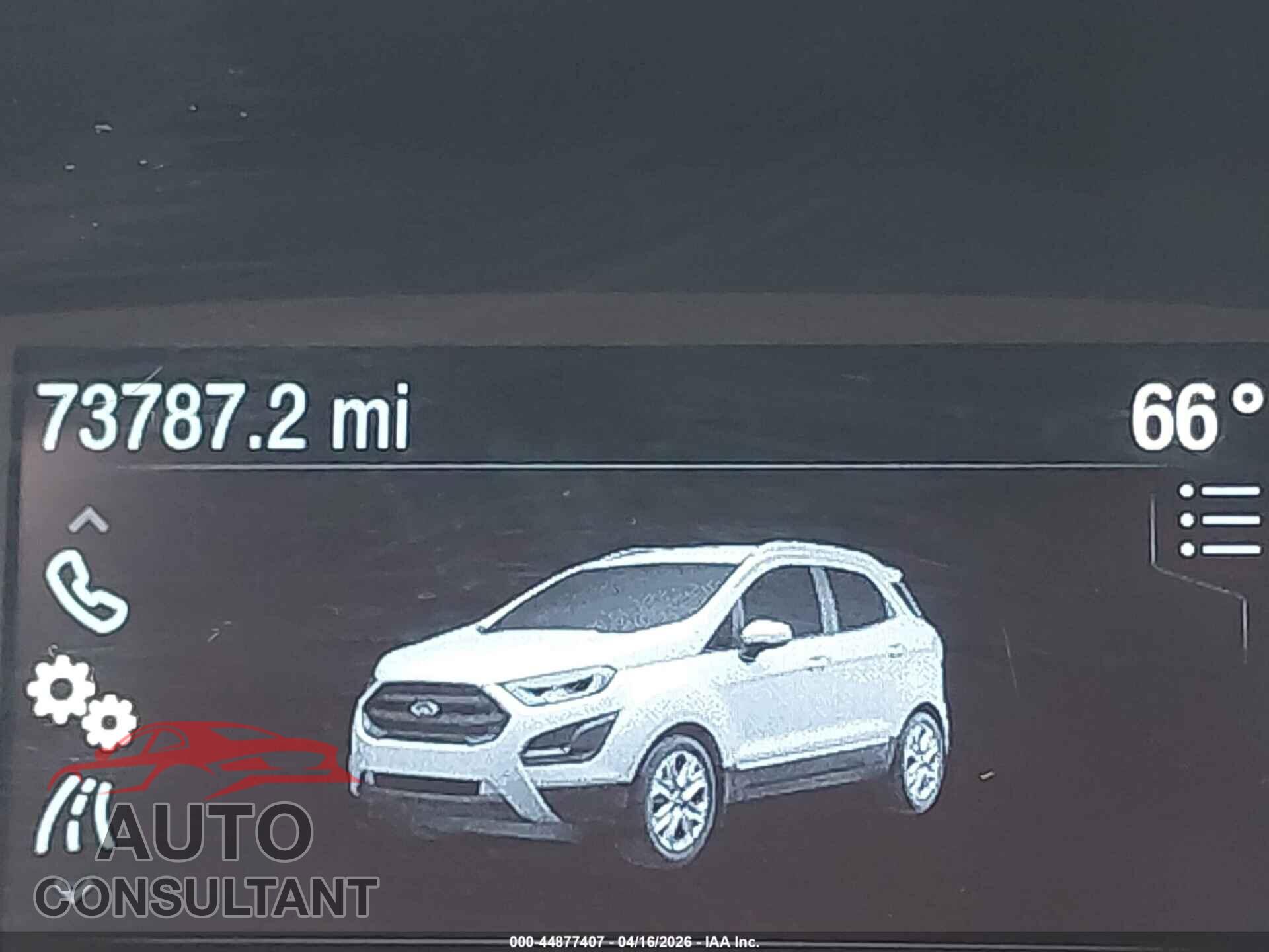 FORD ECOSPORT 2020 - MAJ6S3KL5LC339679