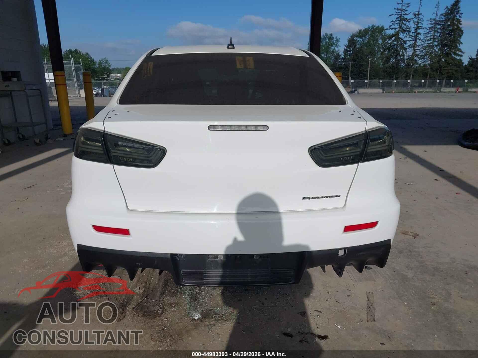 MITSUBISHI LANCER EVOLUTION 2015 - JA32W8FV4FU007946