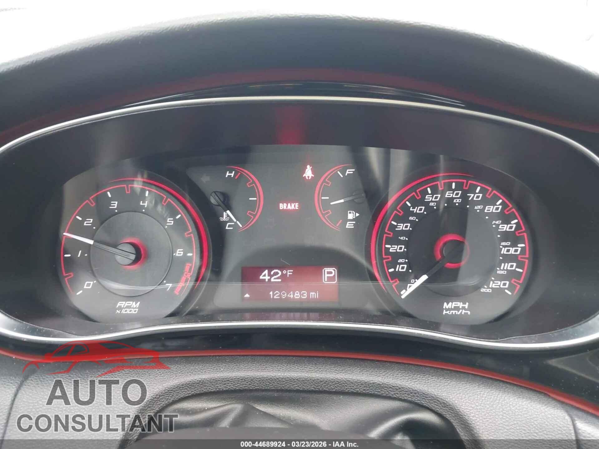 DODGE DART 2015 - 1C3CDFBB0FD118803