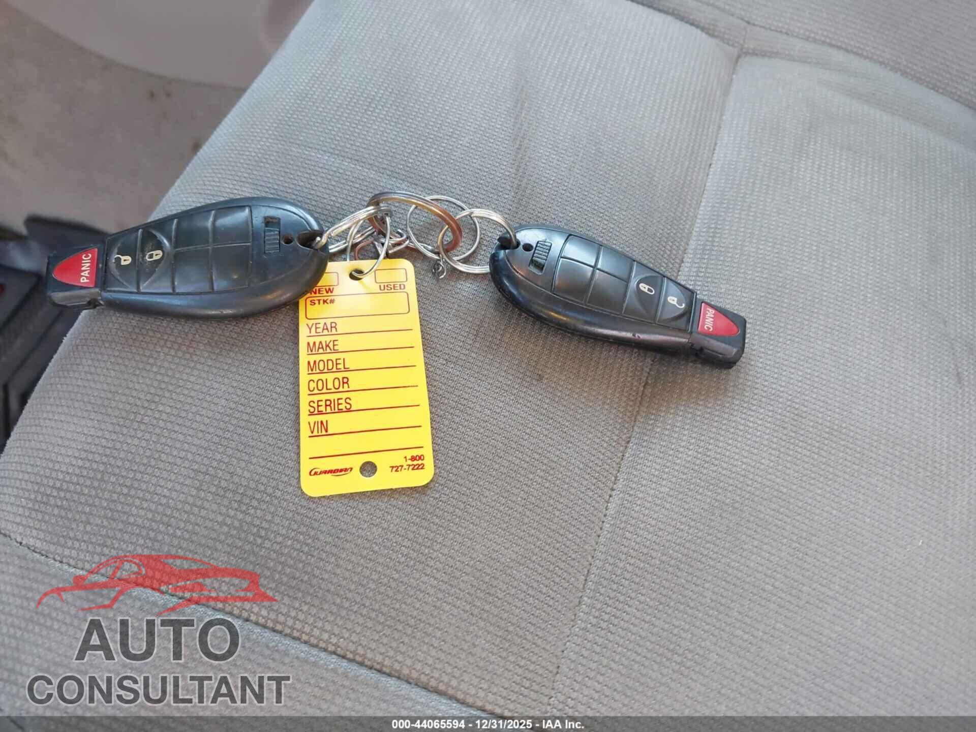 DODGE DURANGO 2012 - 1C4RDHAG1CC335227