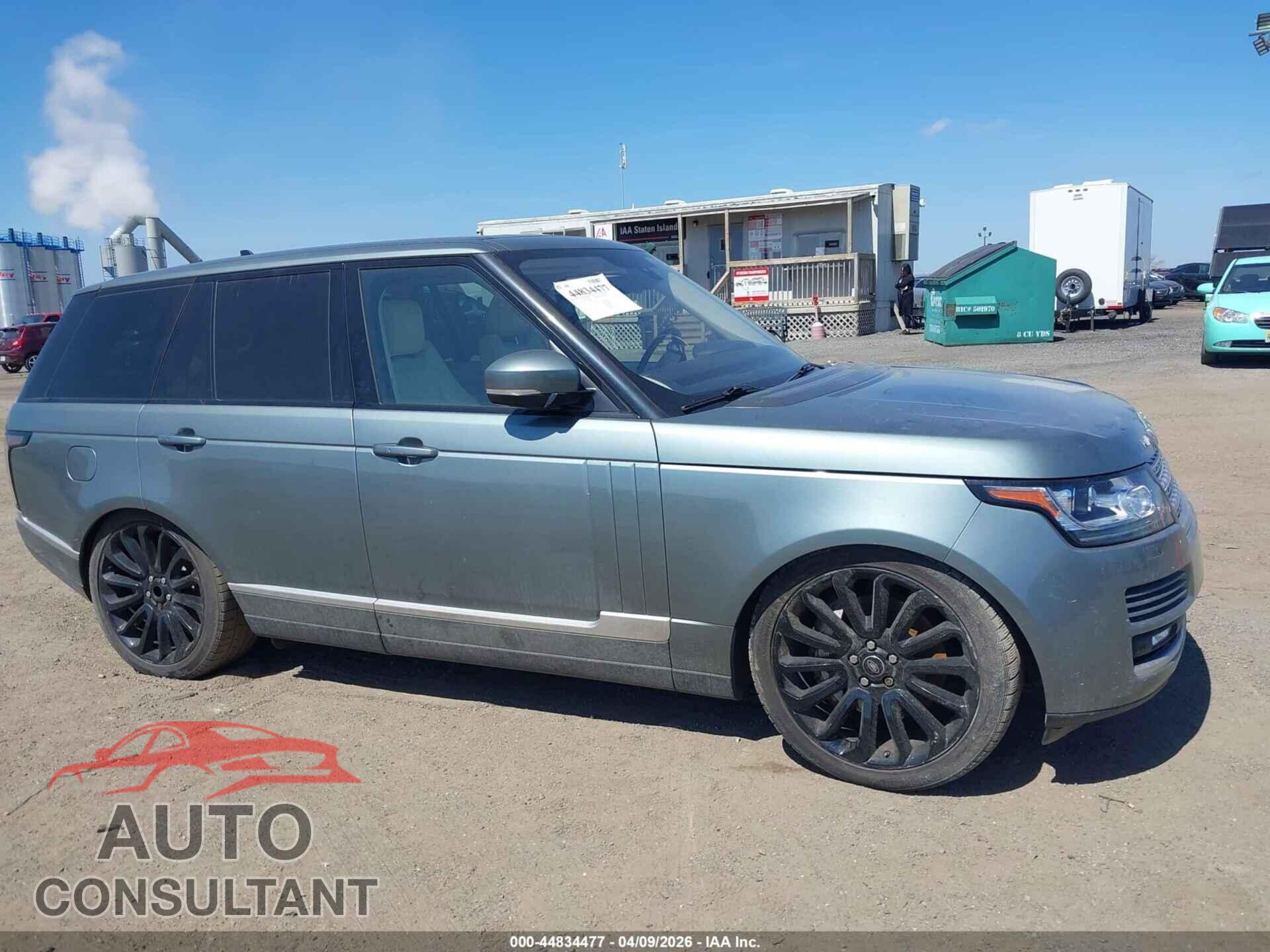 LAND ROVER RANGE ROVER 2016 - SALGS2EF3GA245986