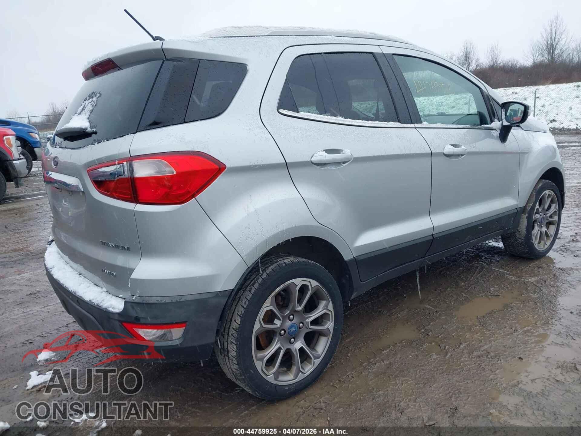 FORD ECOSPORT 2019 - MAJ6S3KL6KC294041