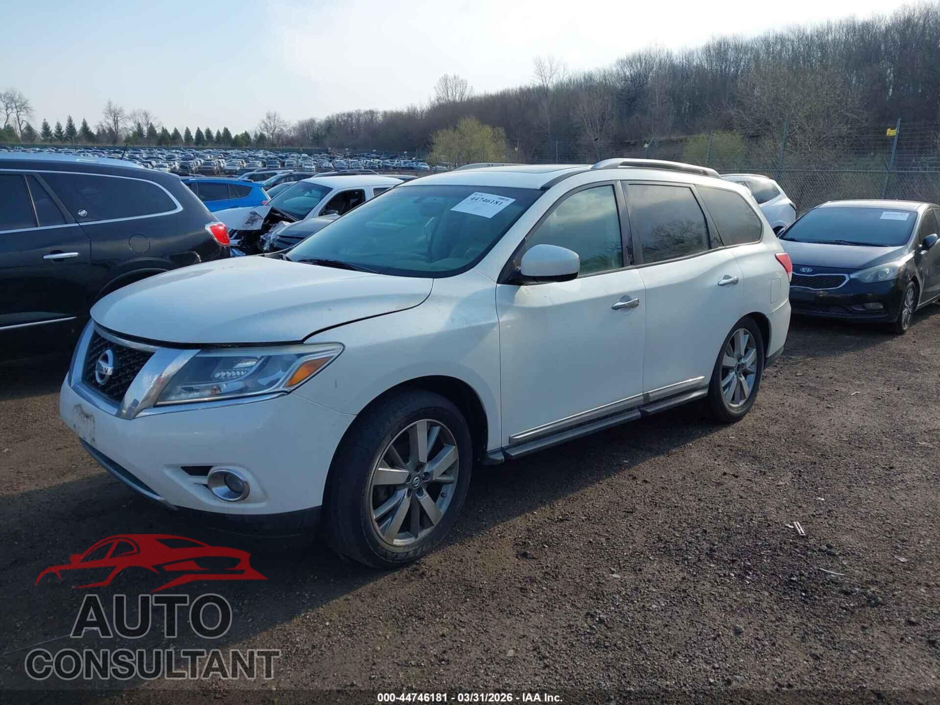 NISSAN PATHFINDER 2014 - 5N1AR2MM1EC629206