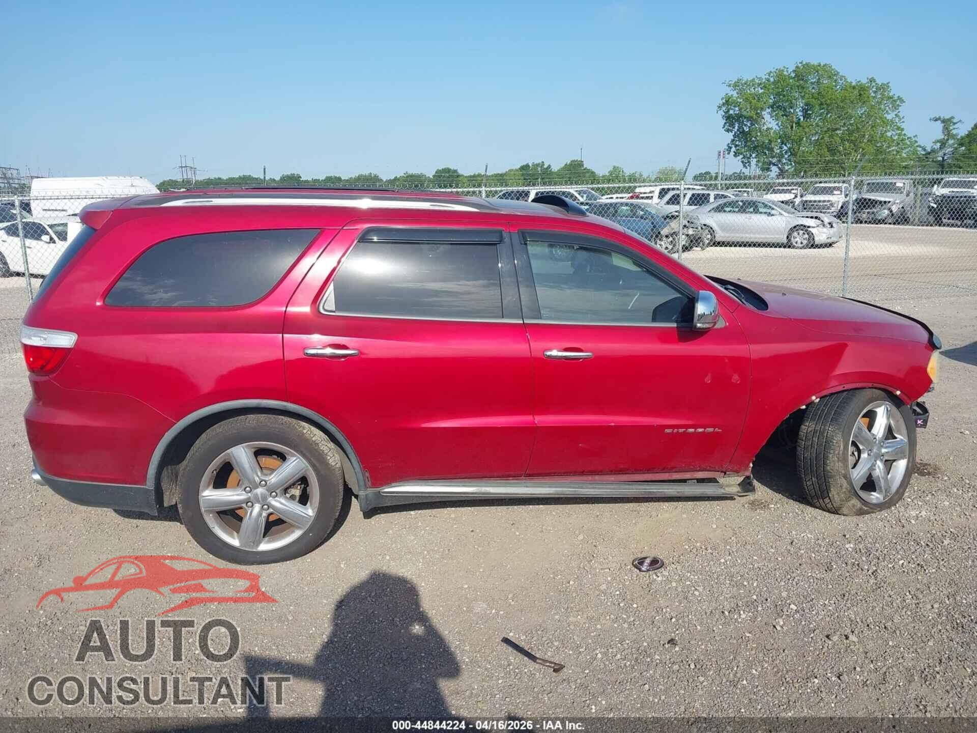 DODGE DURANGO 2011 - 1D4SD5GT9BC637838