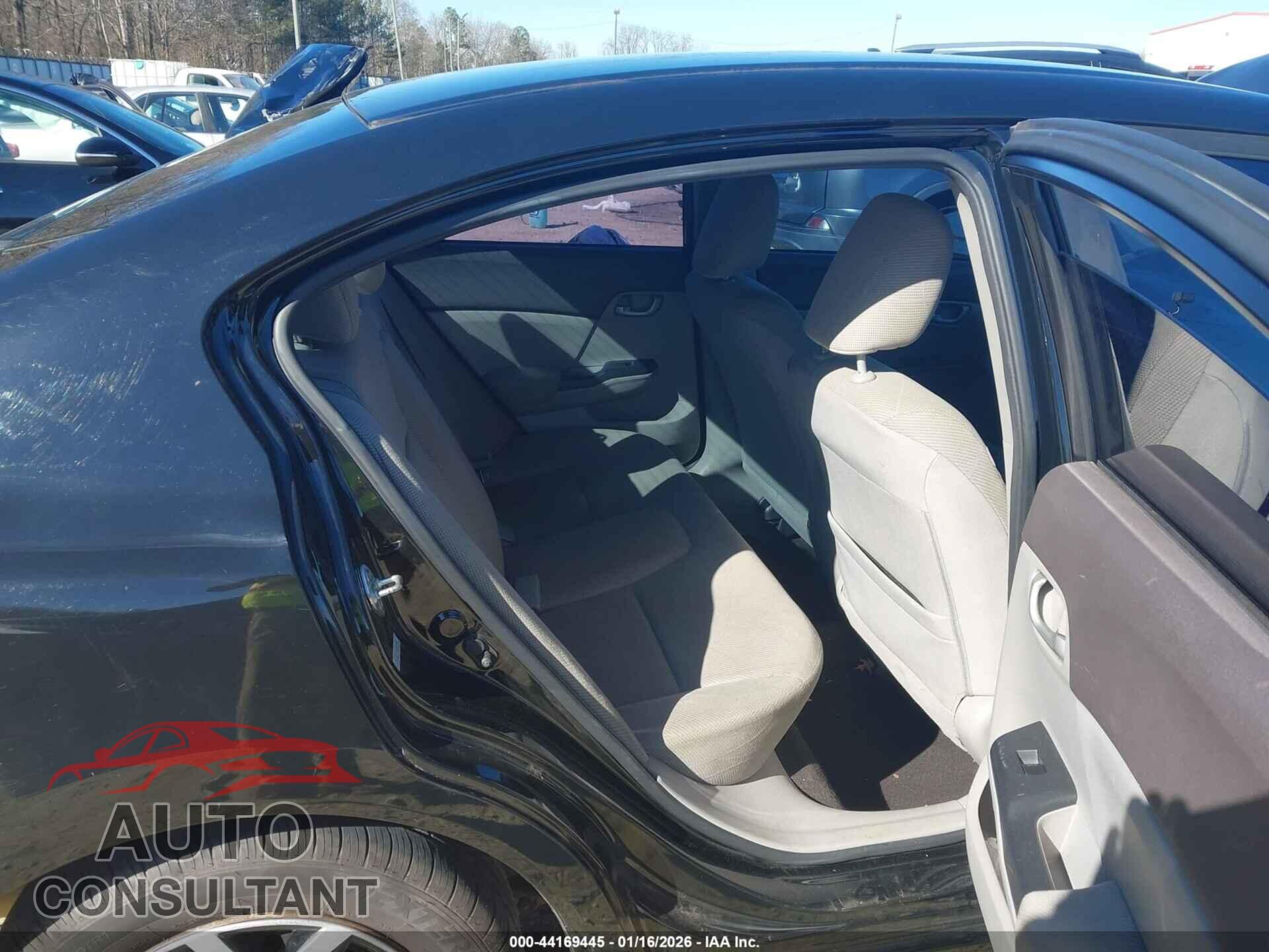 HONDA CIVIC 2012 - 2HGFB2F59CH307249