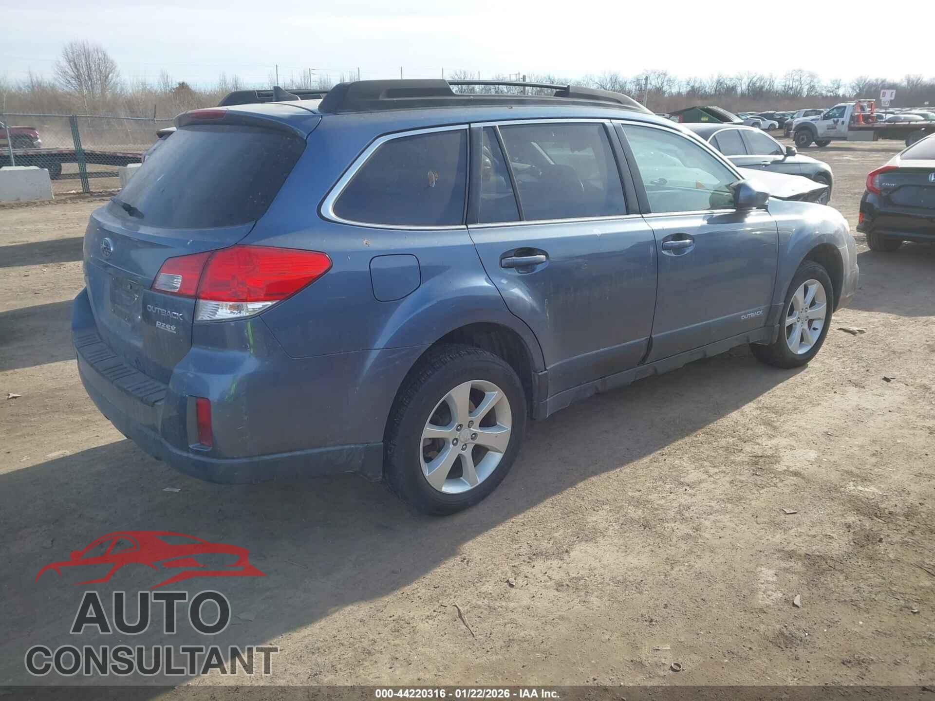 SUBARU OUTBACK 2014 - 4S4BRBCC4E3245546