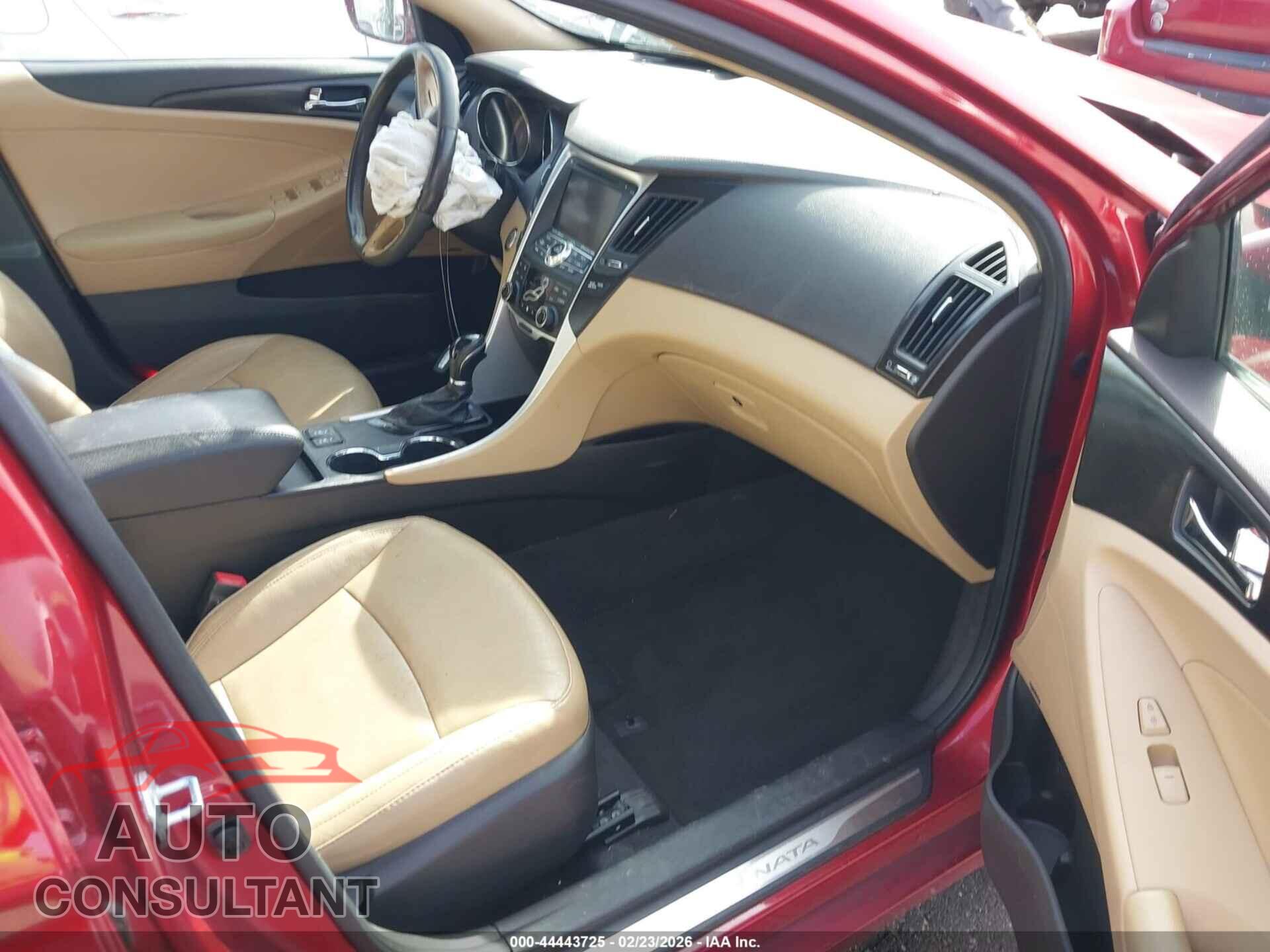 HYUNDAI SONATA 2013 - 5NPEC4AC2DH572029