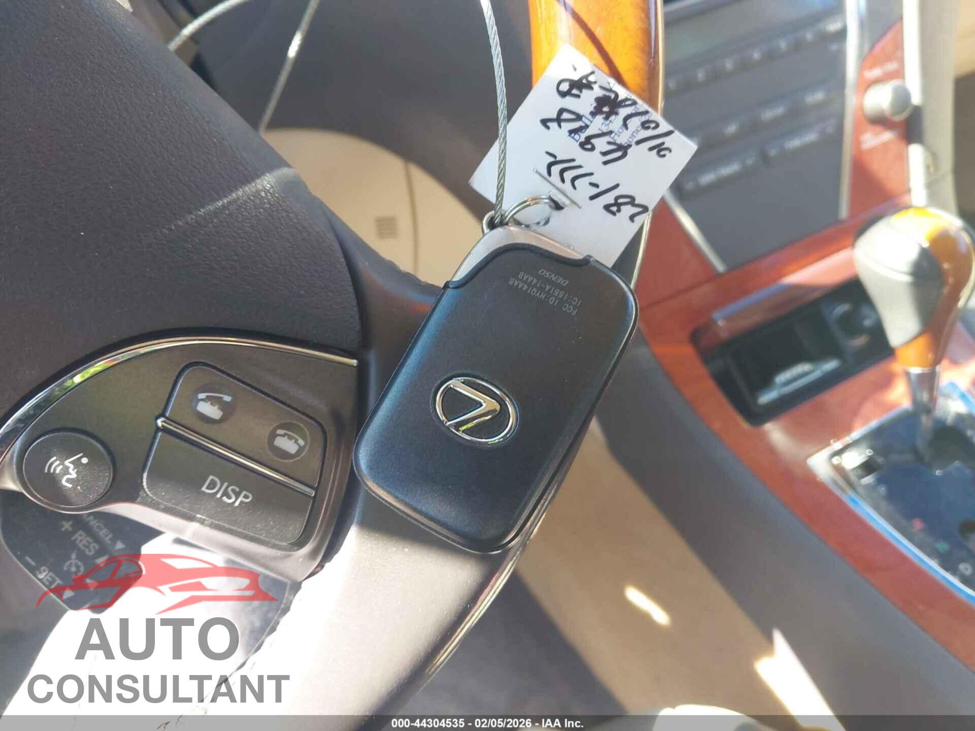 LEXUS ES 350 2010 - JTHBK1EG9A2386274
