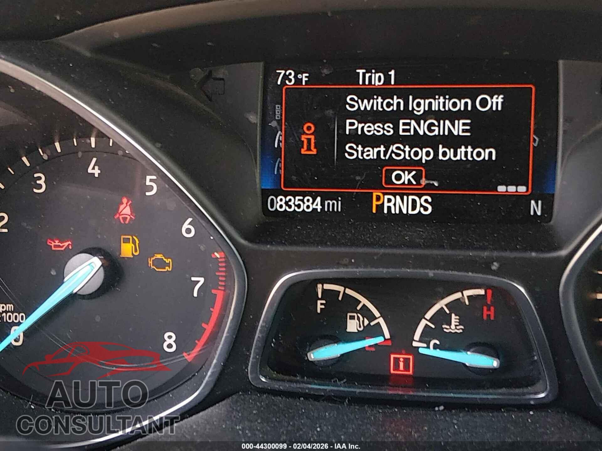 FORD ESCAPE 2019 - 1FMCU9GD8KUA55320