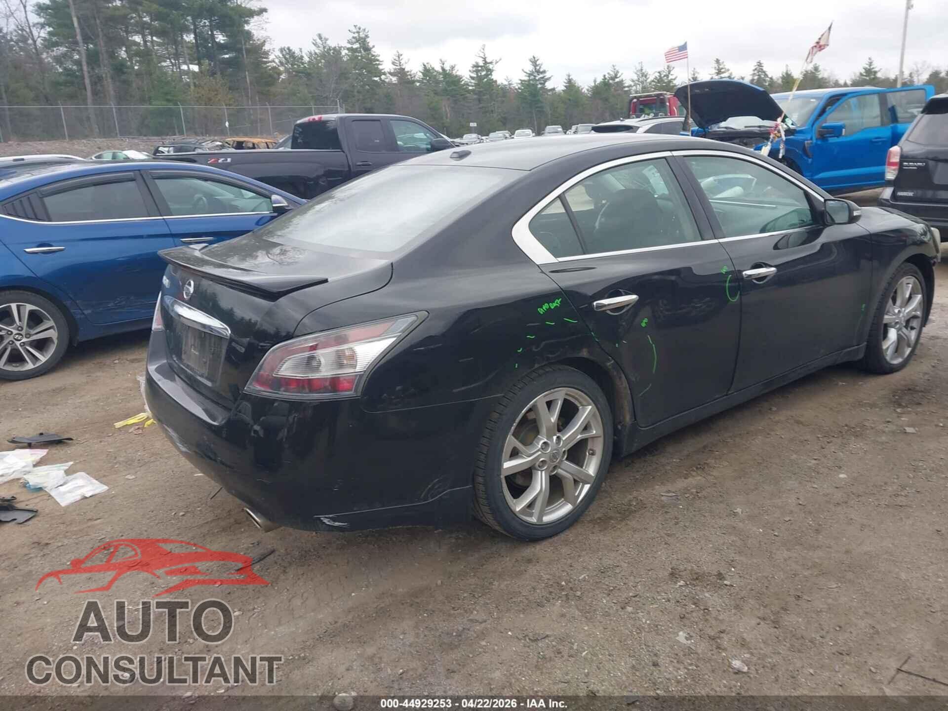 NISSAN MAXIMA 2012 - 1N4AA5AP1CC851338